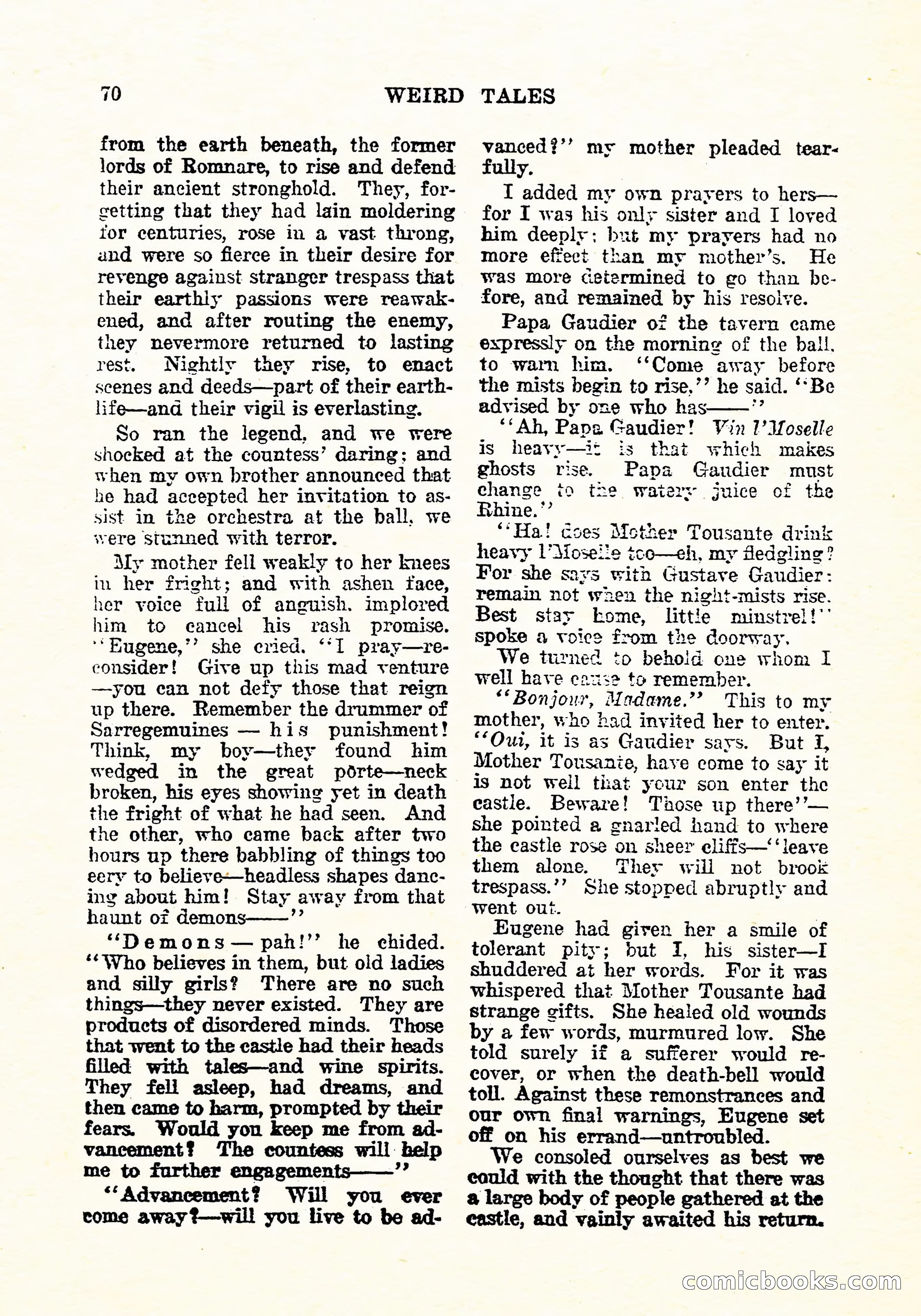 Weird Tales, July 1926 — page 71 of 146