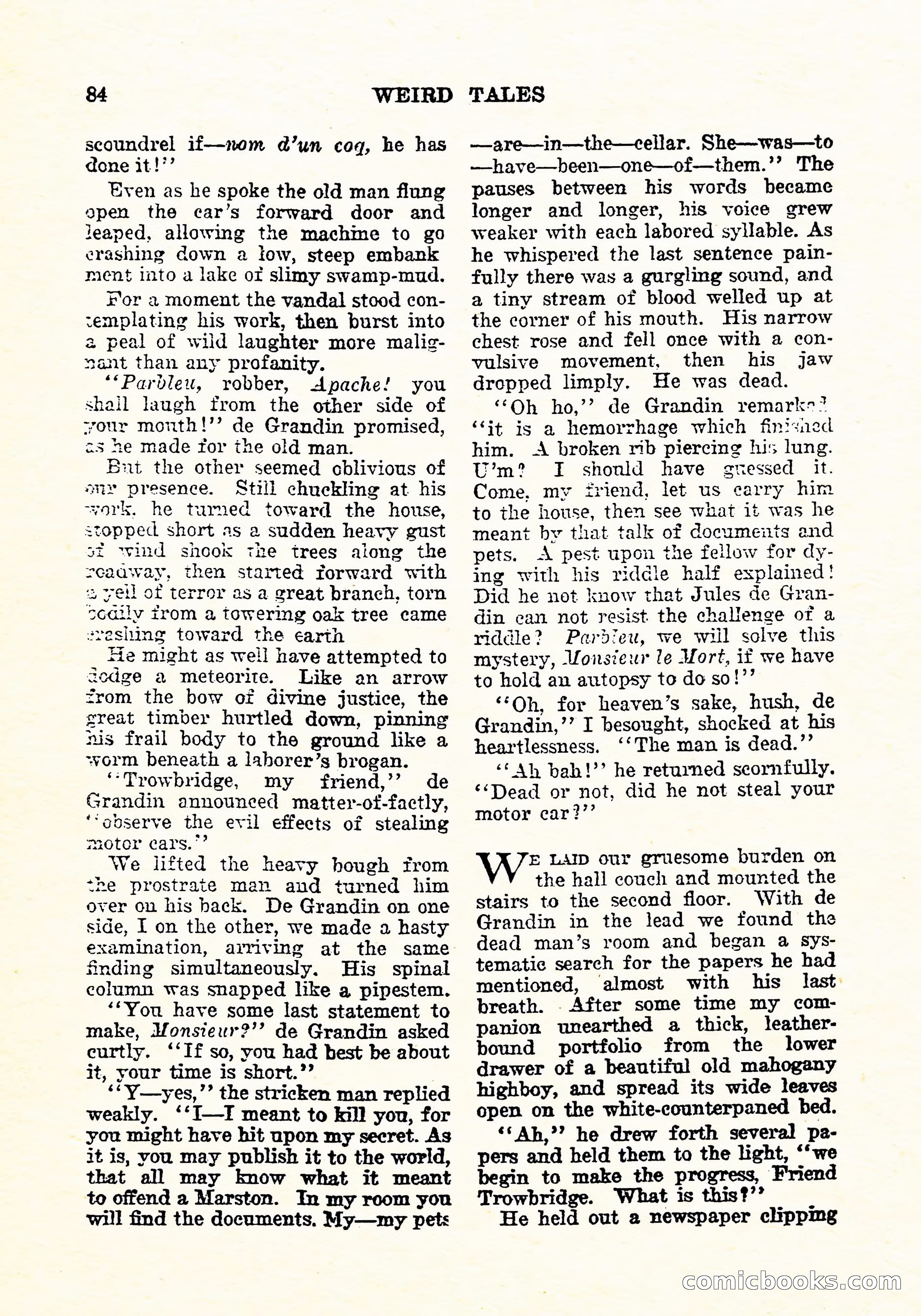 Weird Tales, July 1926 — page 85 of 146