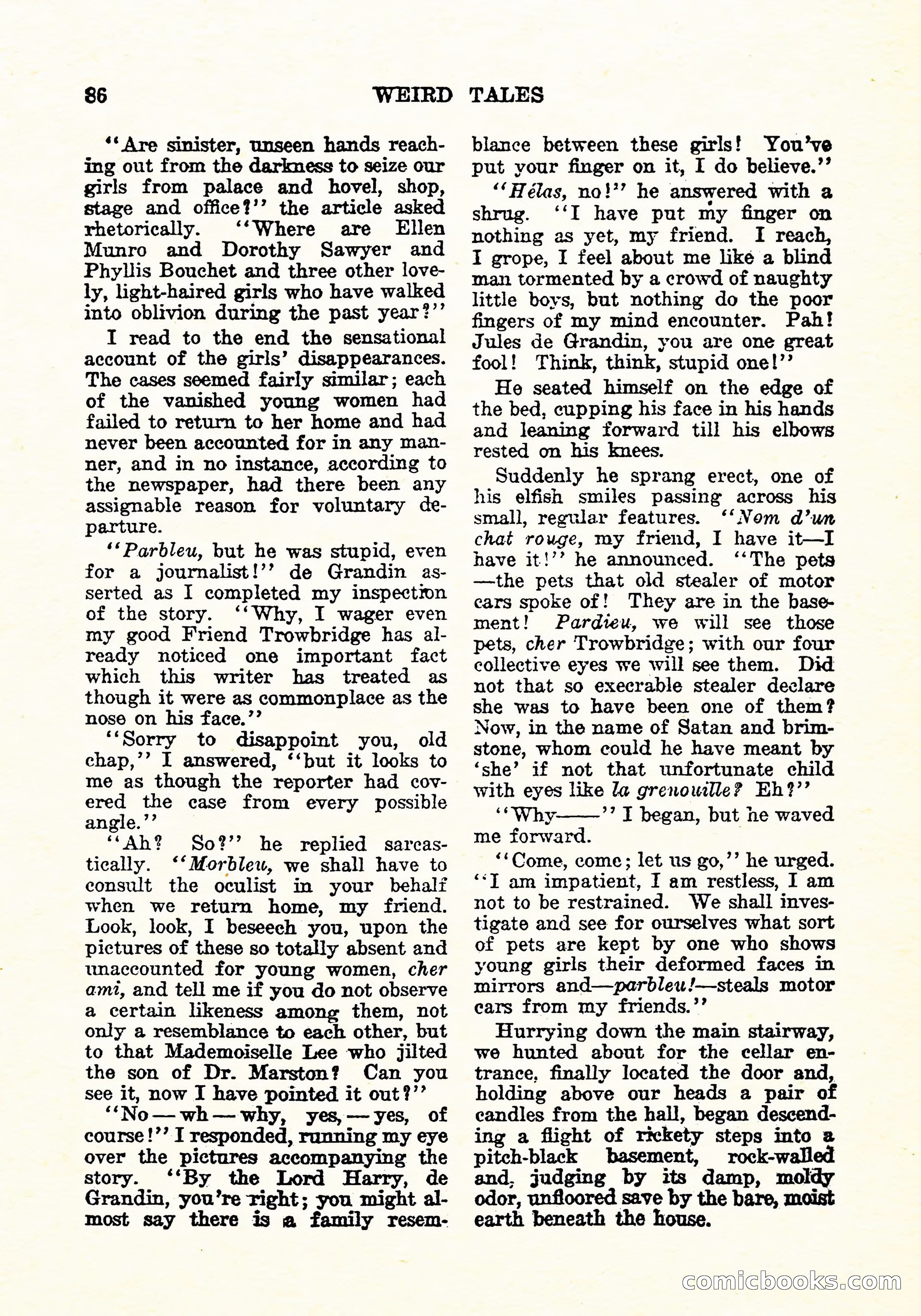 Weird Tales, July 1926 — page 87 of 146