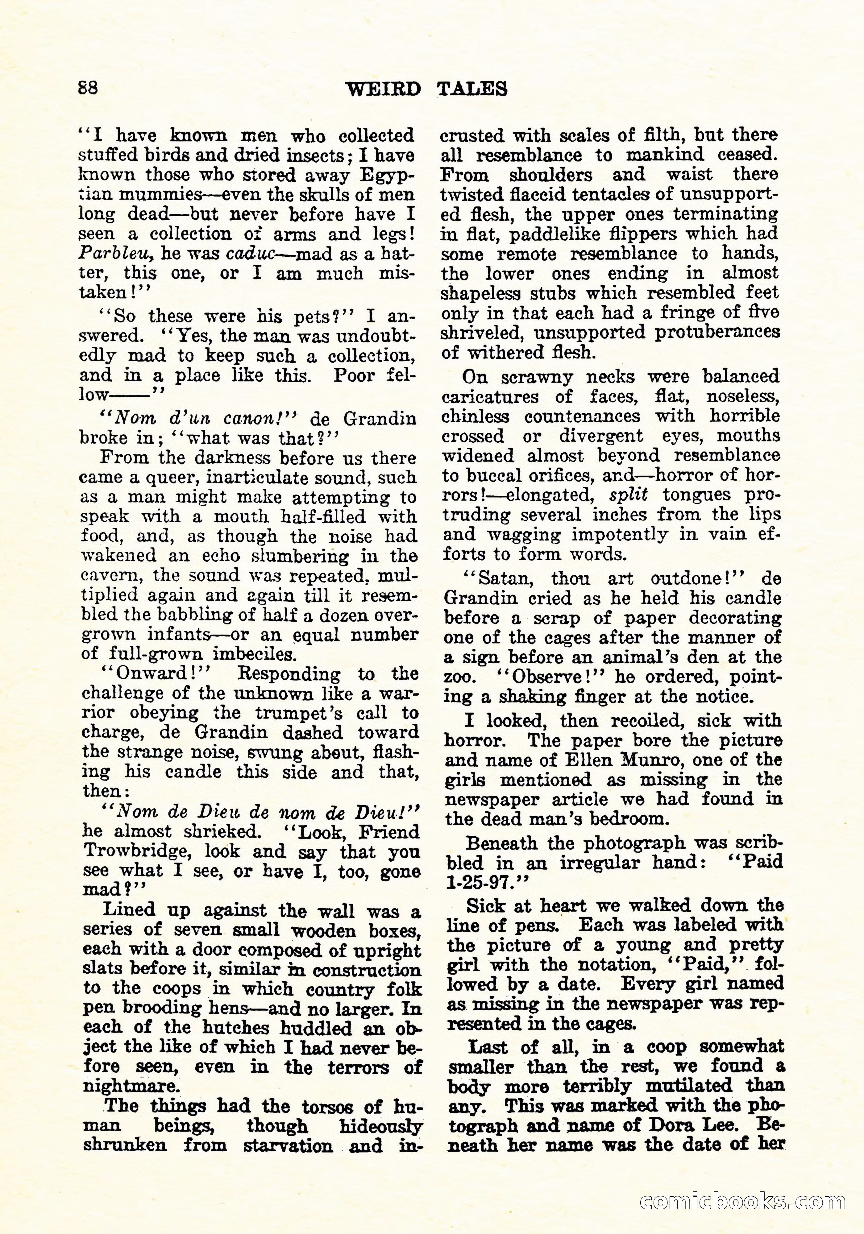 Weird Tales, July 1926 — page 89 of 146