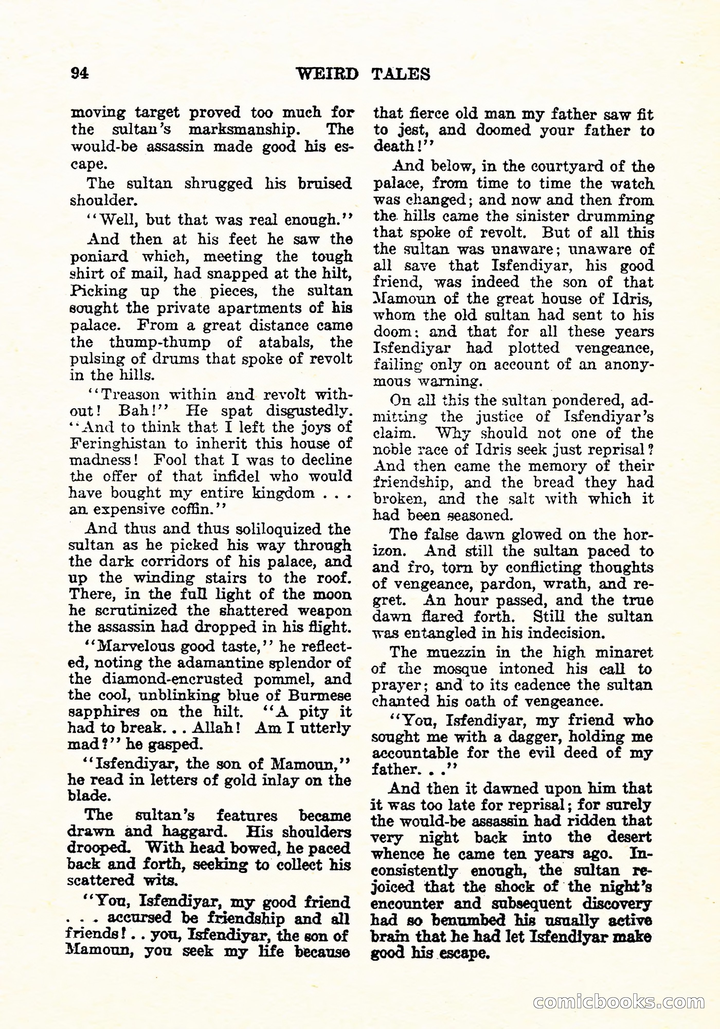 Weird Tales, July 1926 — page 95 of 146
