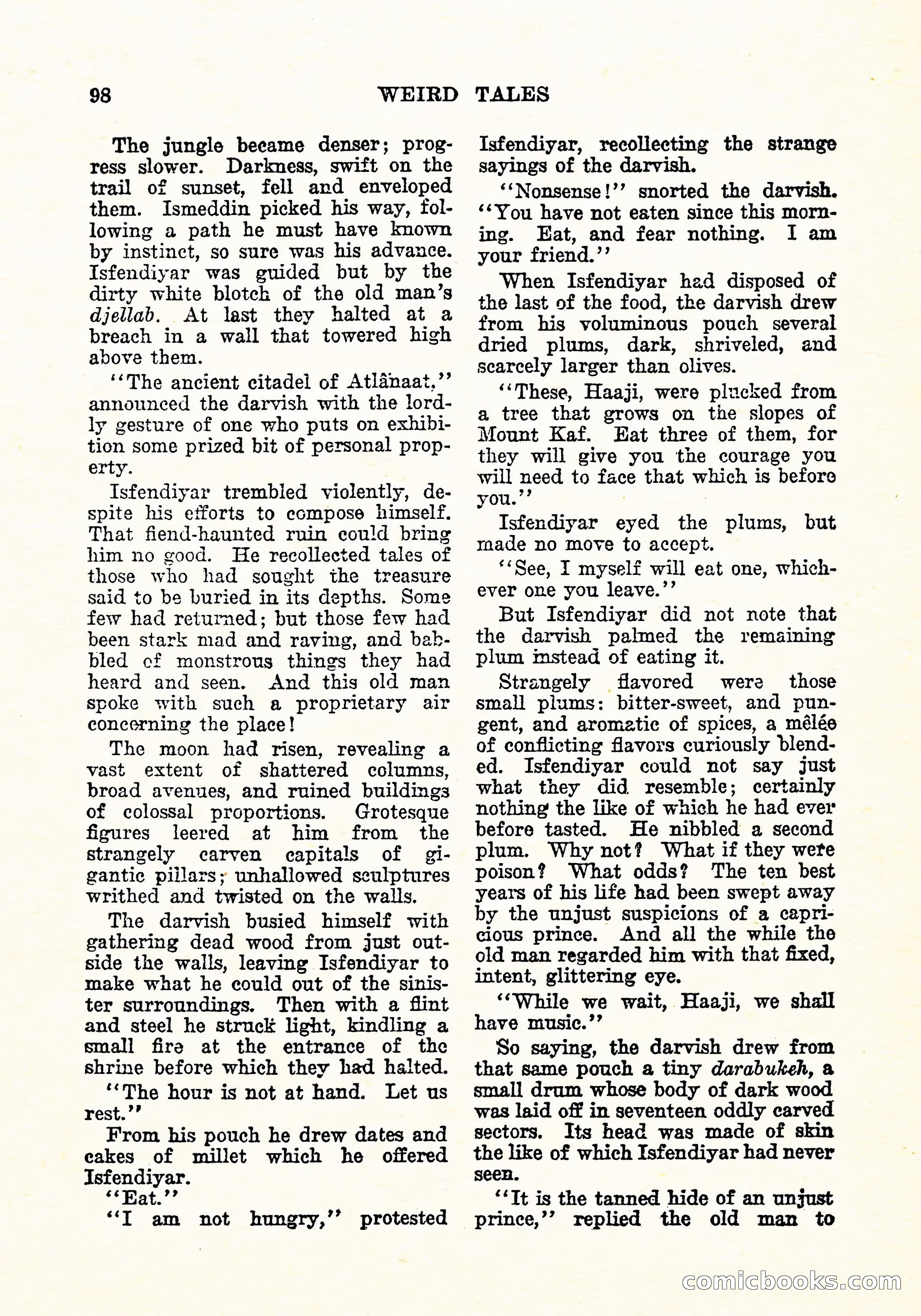 Weird Tales, July 1926 — page 99 of 146