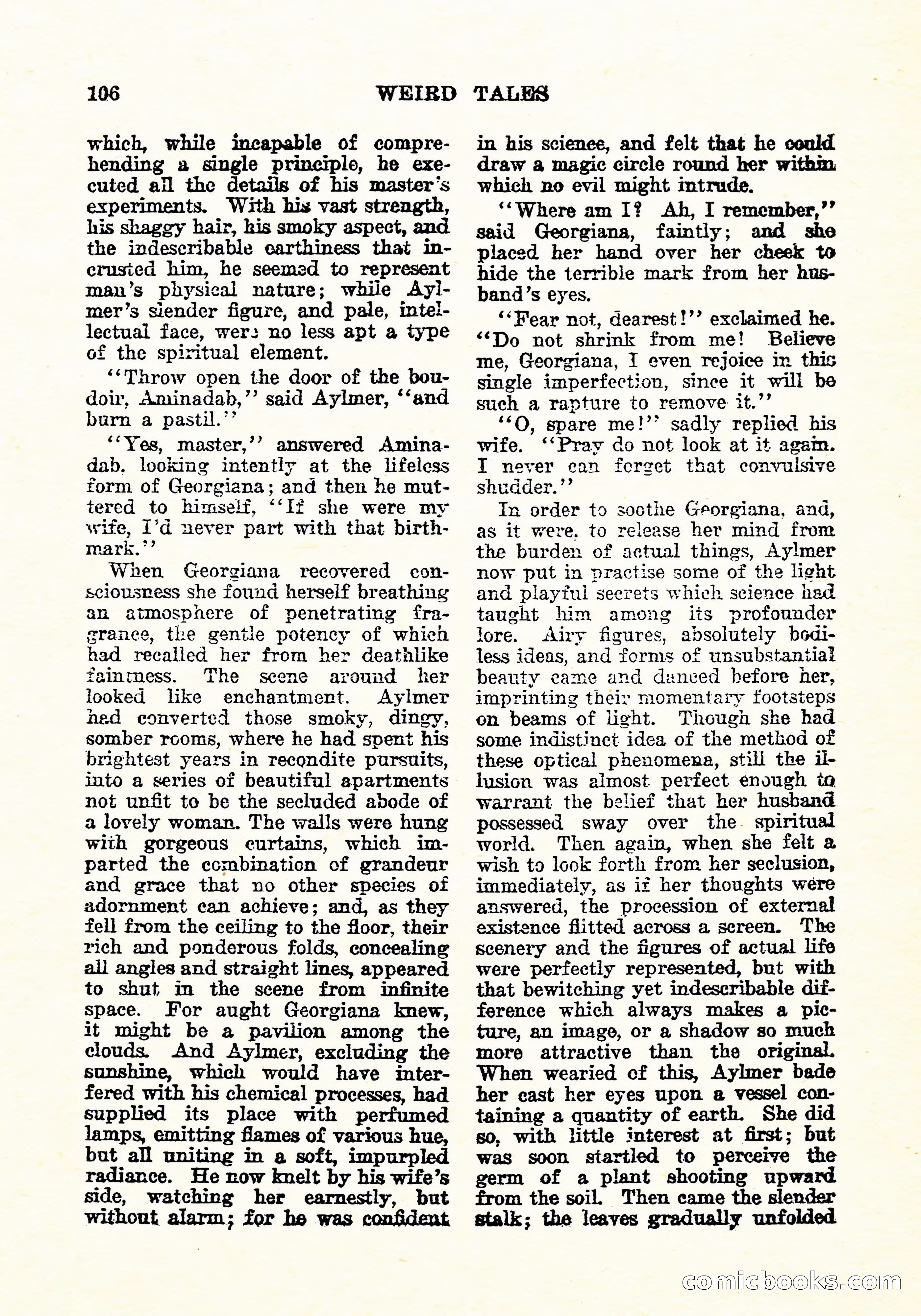 Weird Tales, July 1926 — page 107 of 146