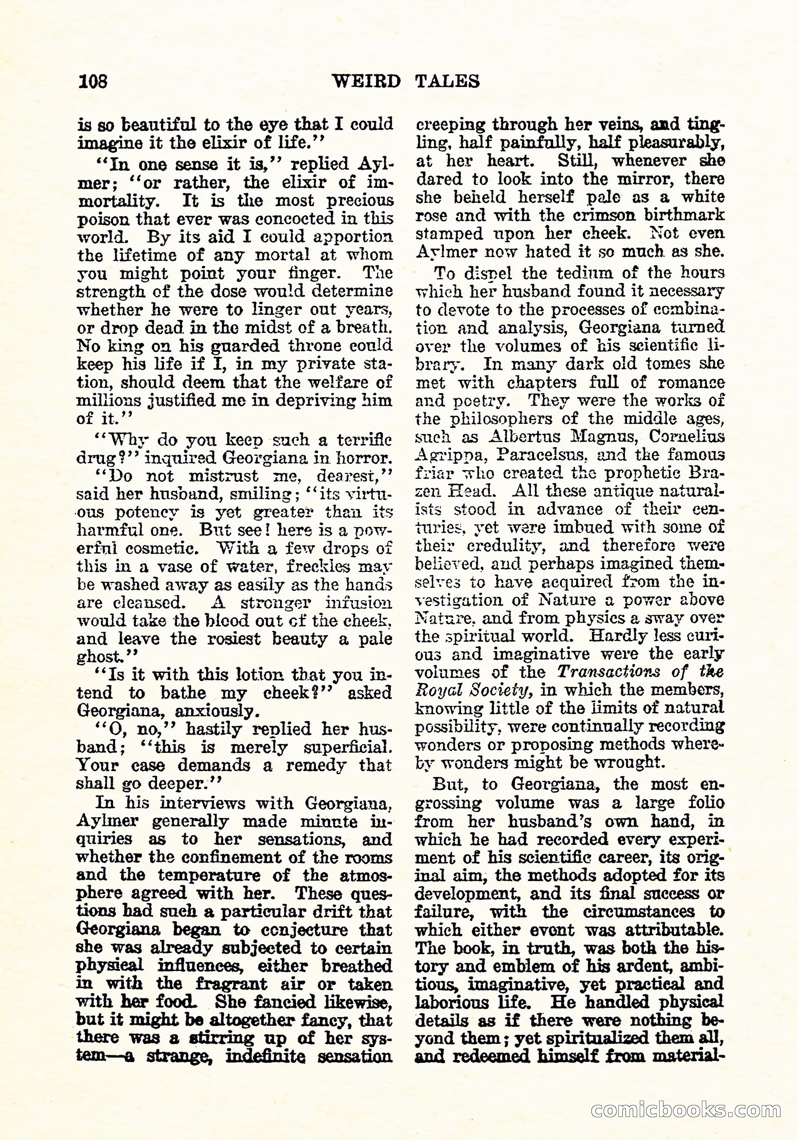 Weird Tales, July 1926 — page 109 of 146