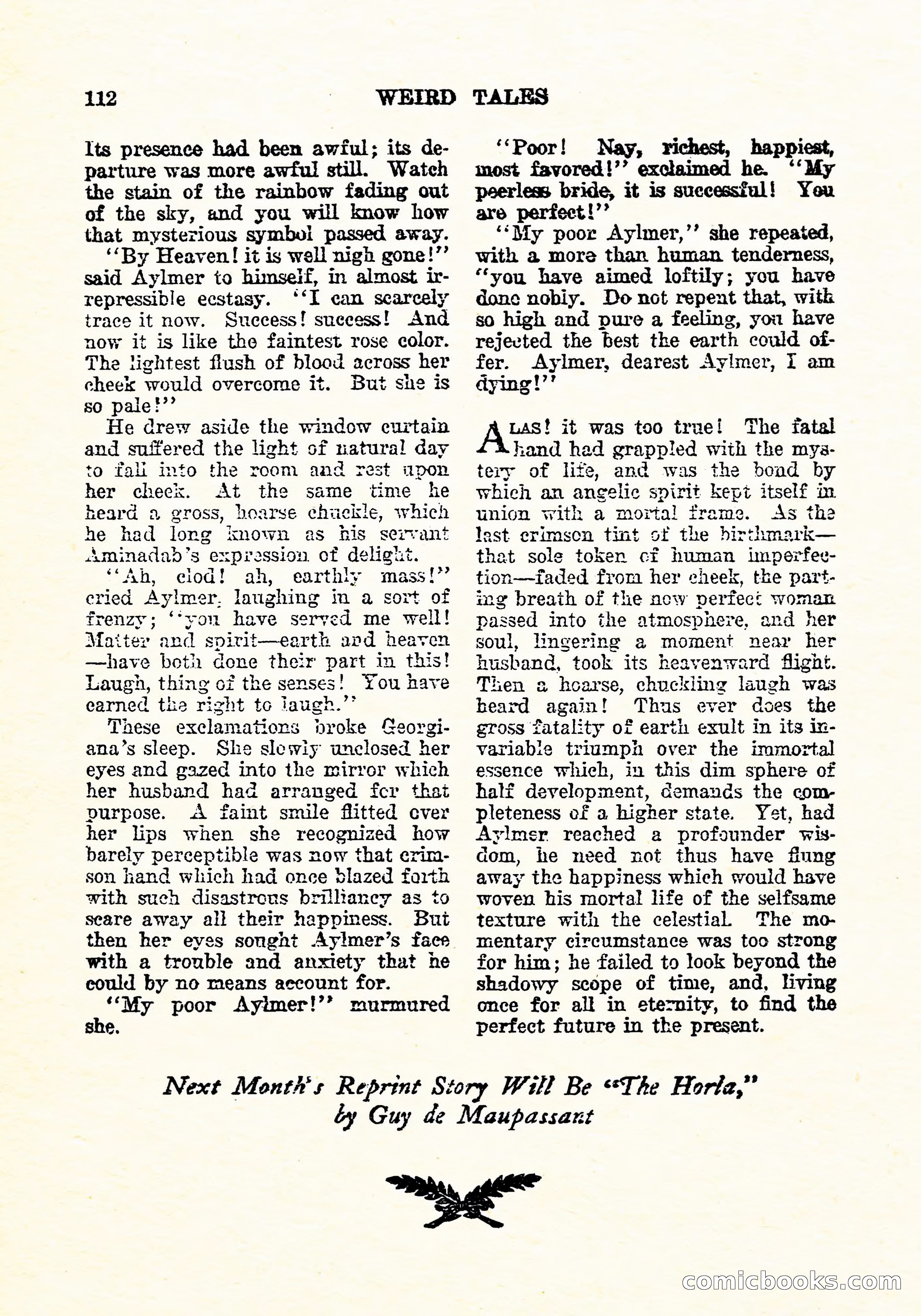 Weird Tales, July 1926 — page 113 of 146