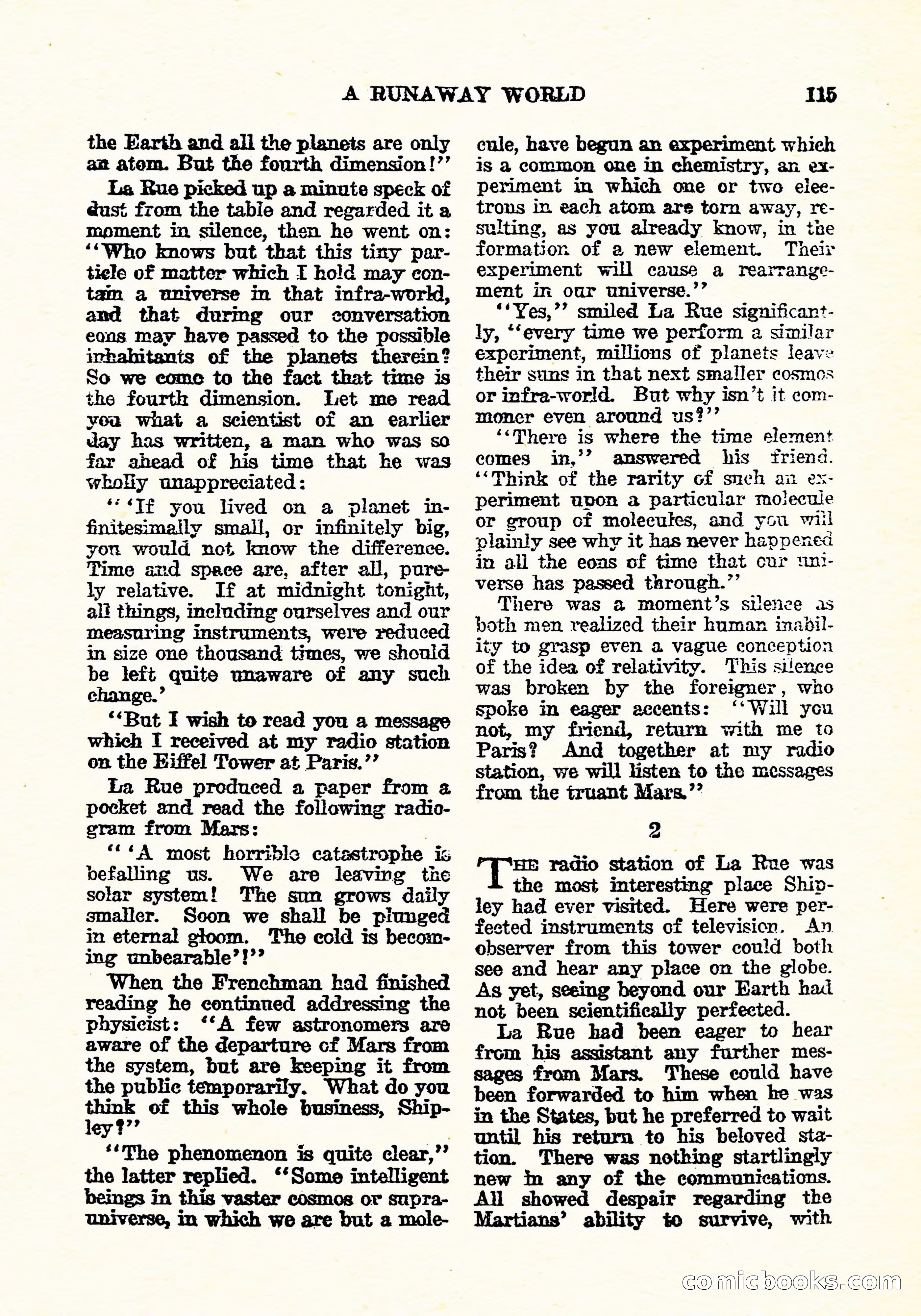 Weird Tales, July 1926 — page 116 of 146