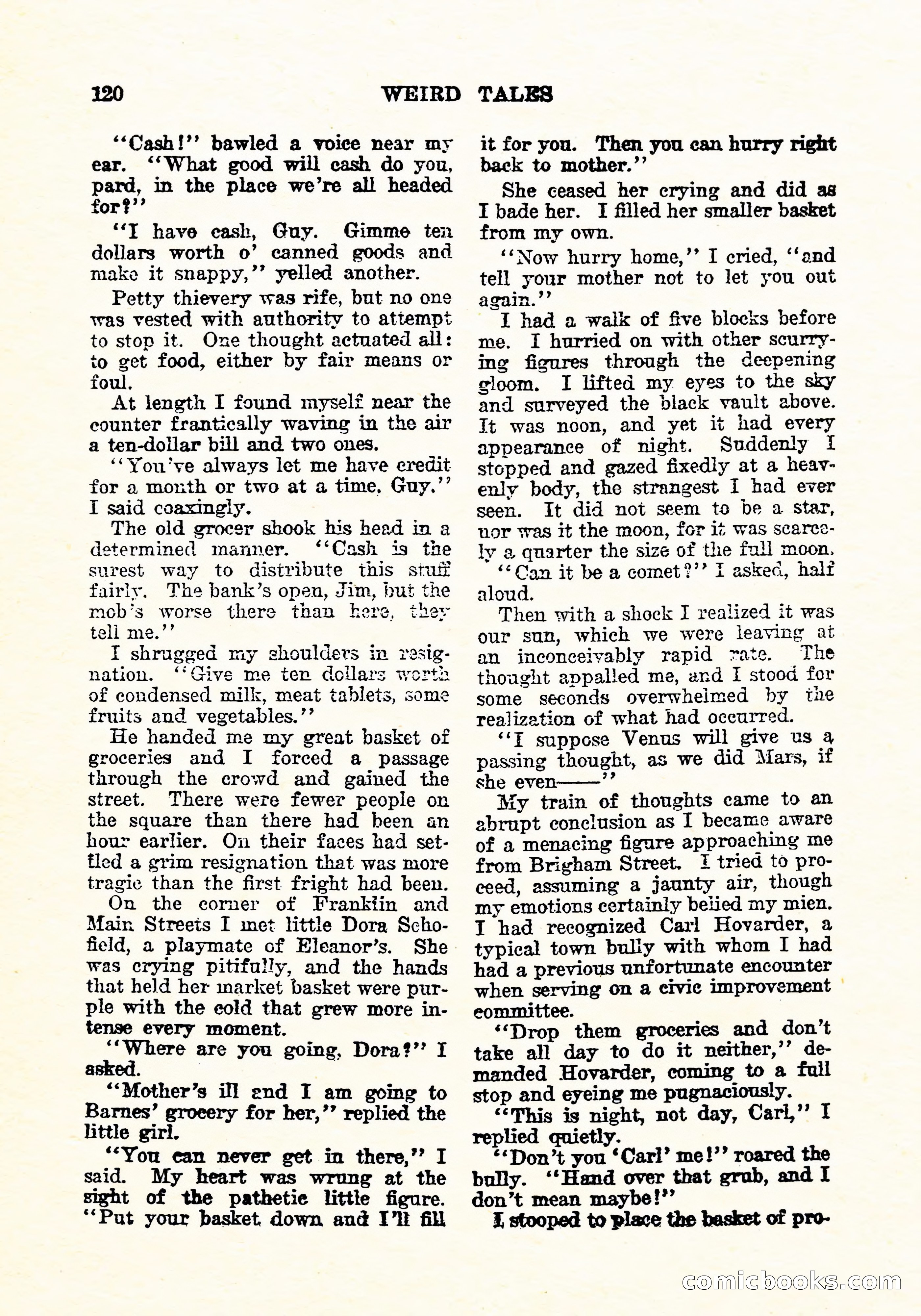 Weird Tales, July 1926 — page 121 of 146