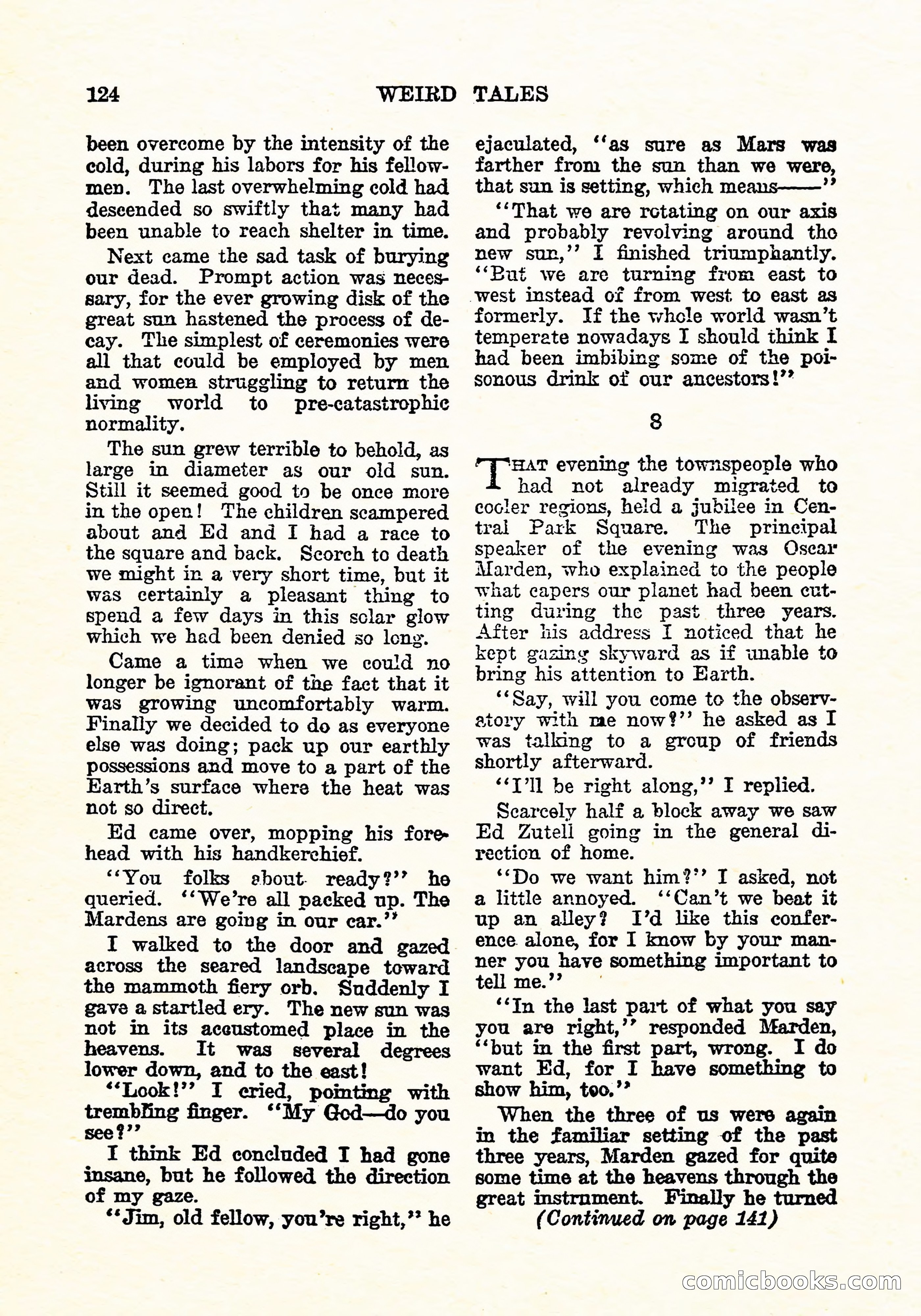 Weird Tales, July 1926 — page 125 of 146