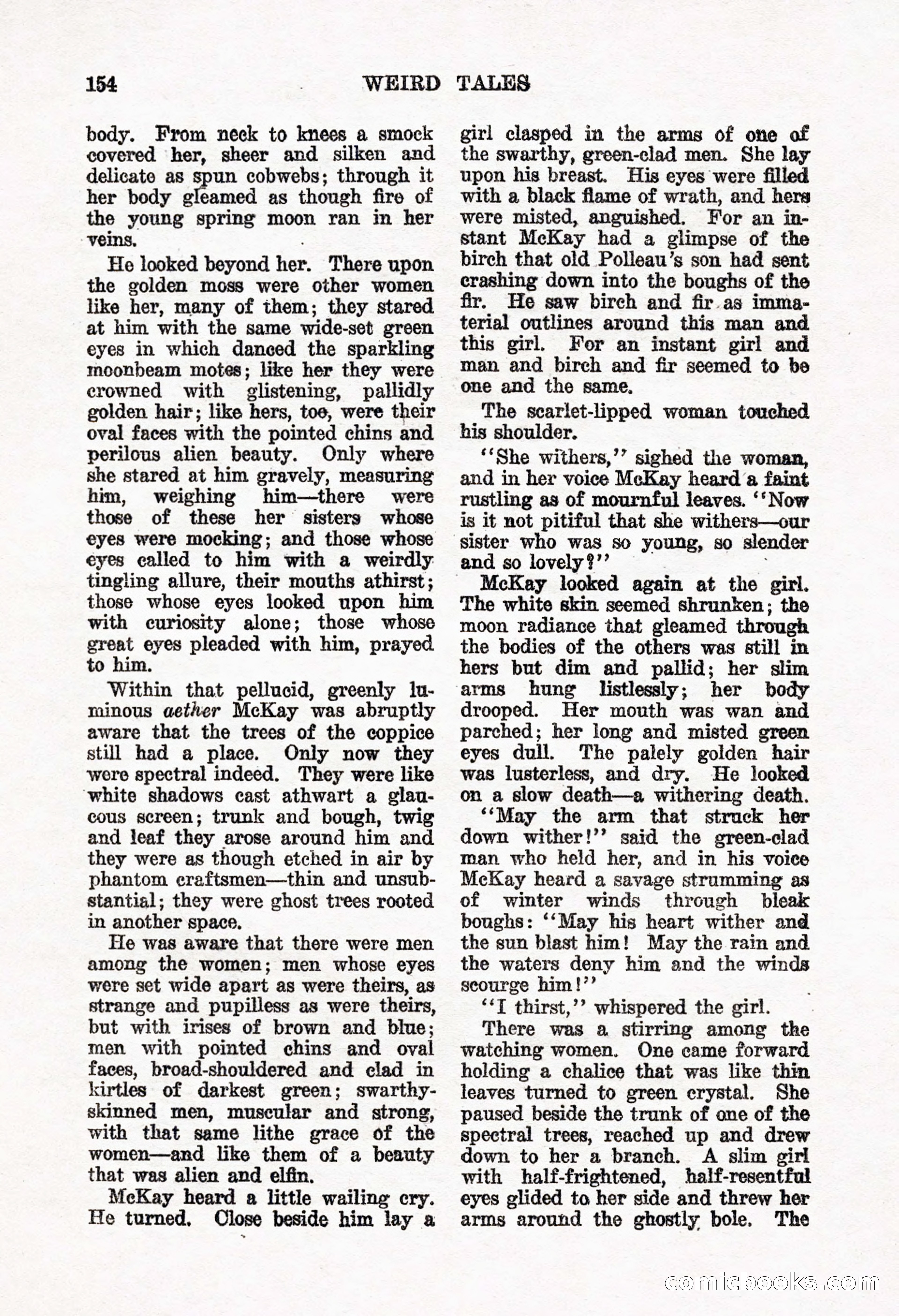 Weird Tales, Vol. 8, No. 2 — page 12 of 146