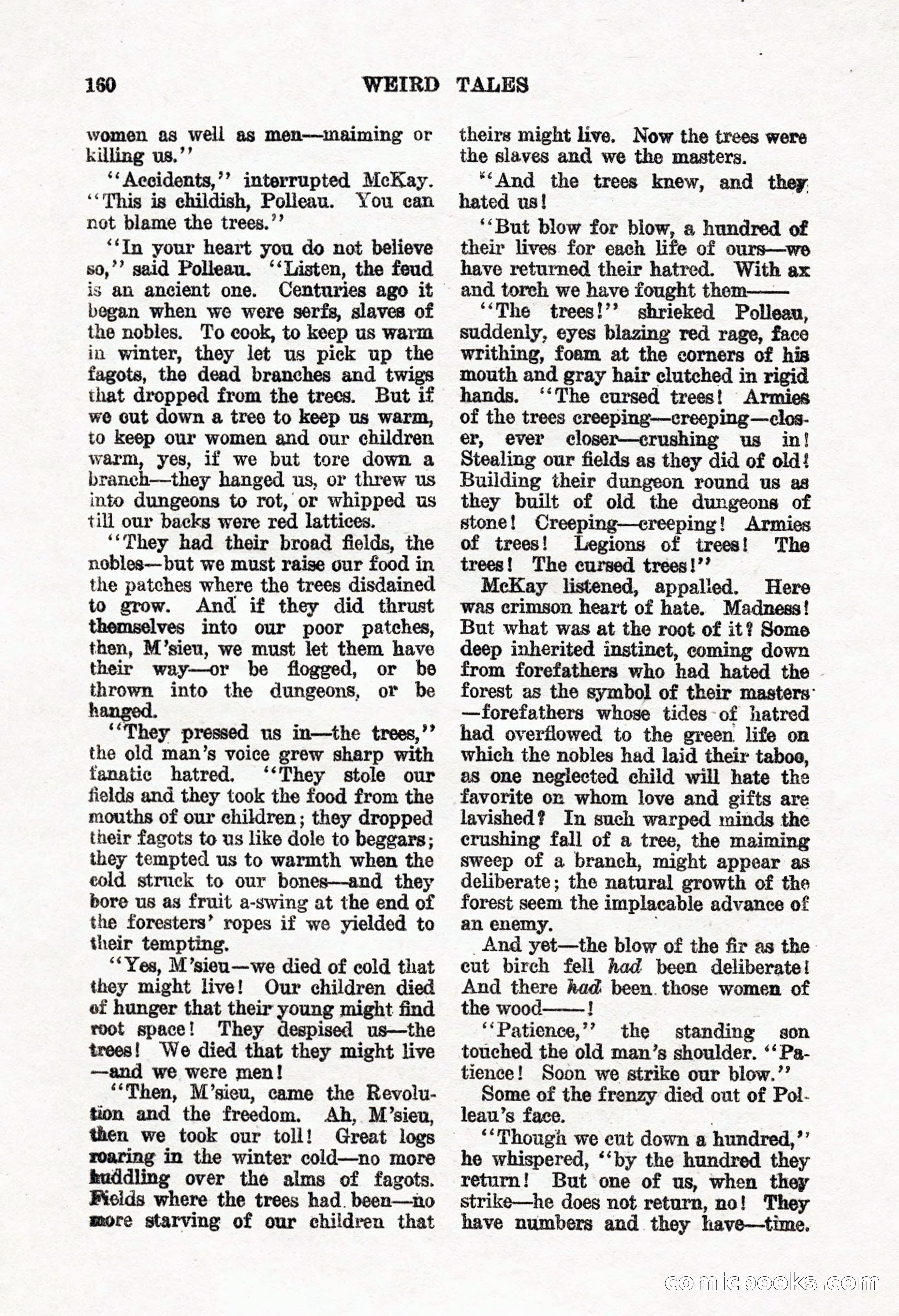Weird Tales, Vol. 8, No. 2 — page 18 of 146