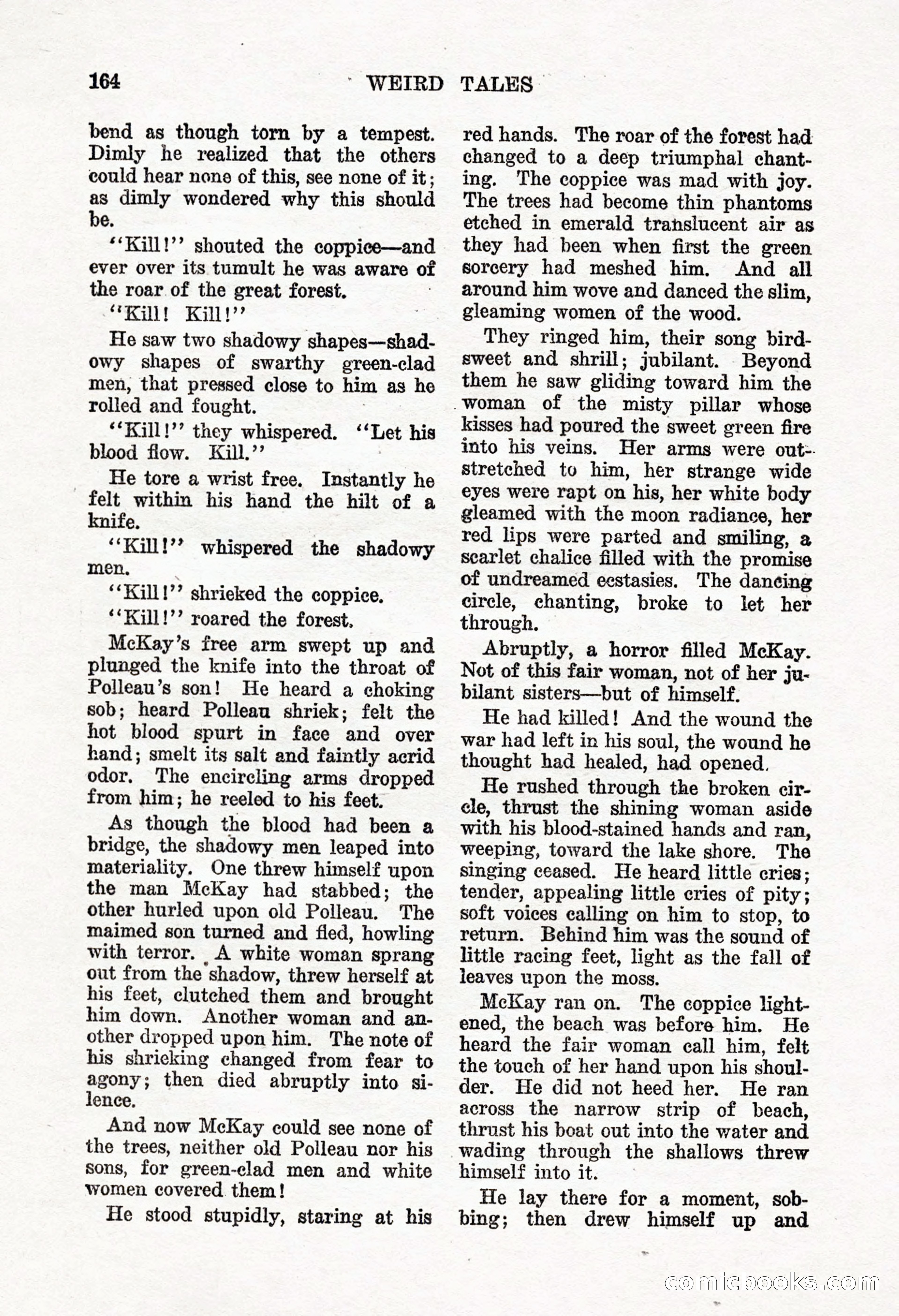Weird Tales, Vol. 8, No. 2 — page 22 of 146