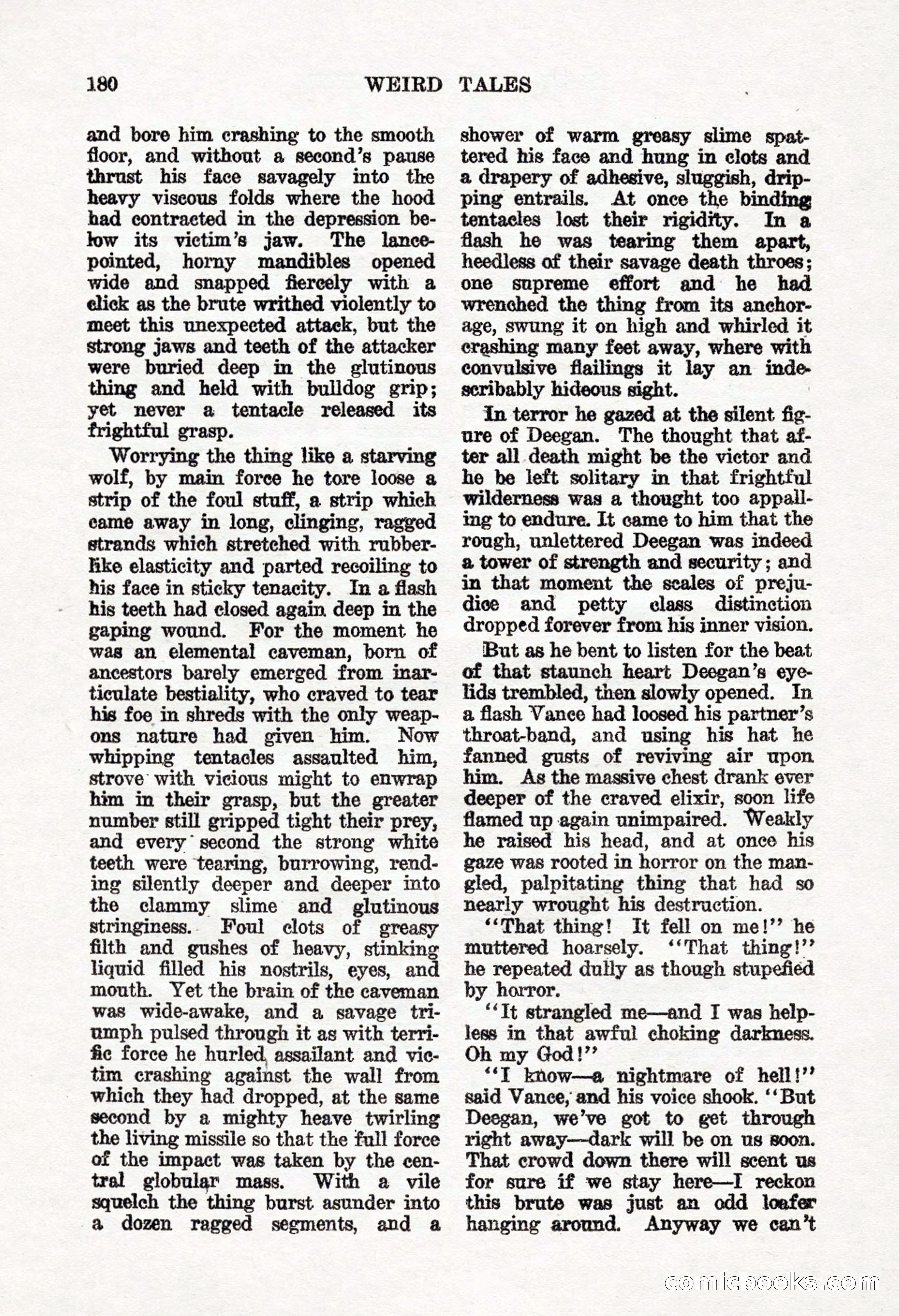 Weird Tales, Vol. 8, No. 2 — page 38 of 146