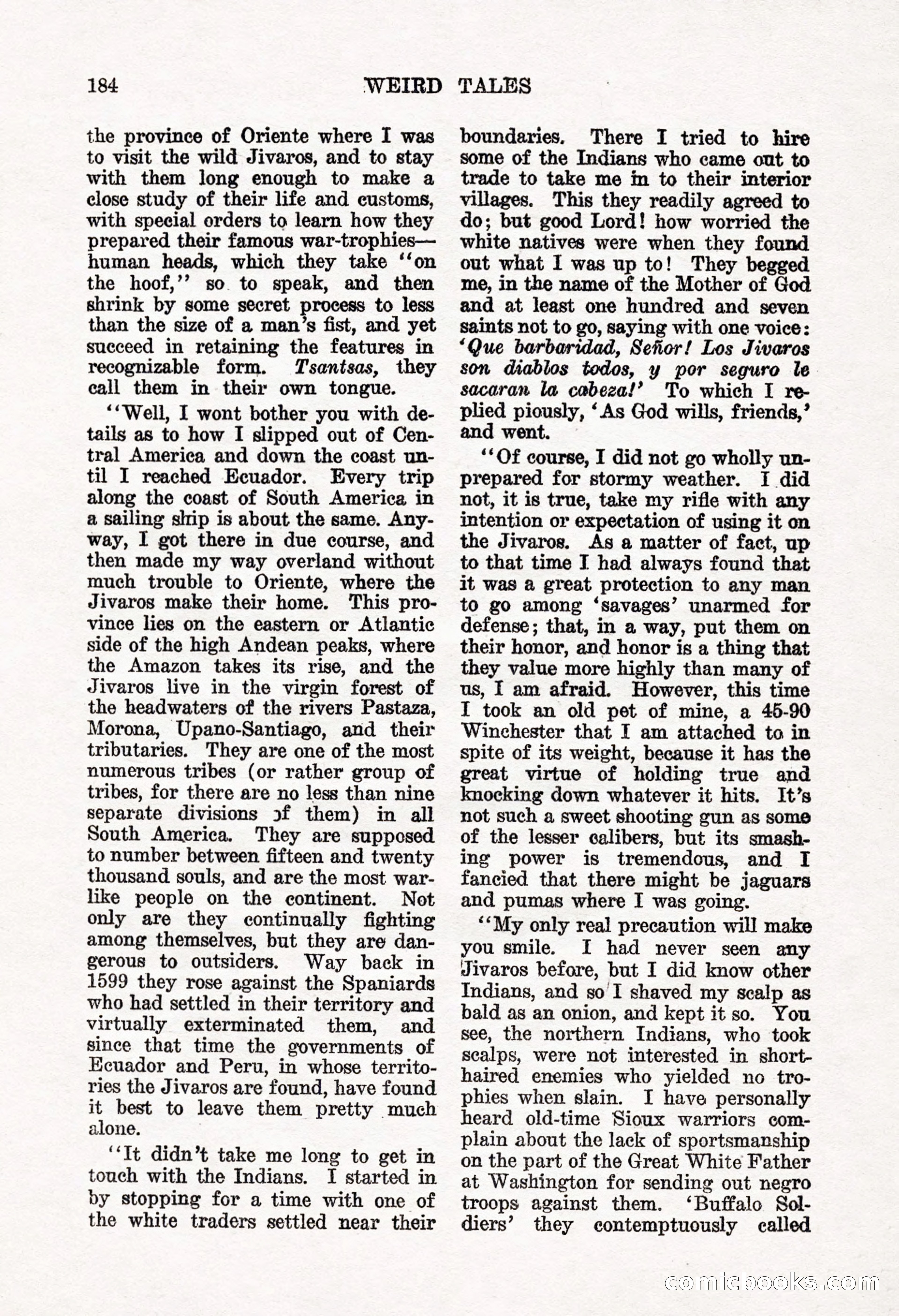 Weird Tales, Vol. 8, No. 2 — page 42 of 146