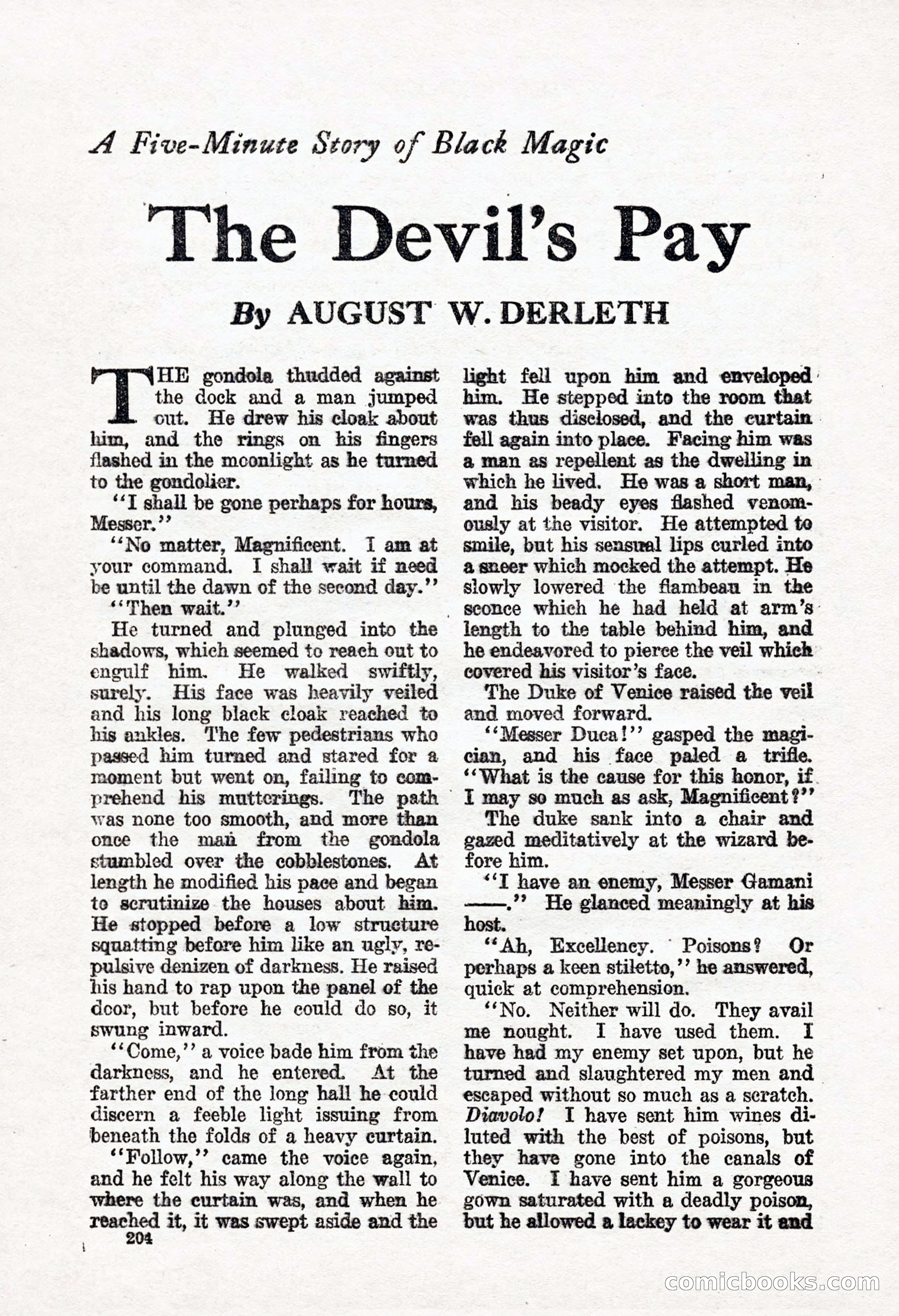 Weird Tales, Vol. 8, No. 2 — page 62 of 146