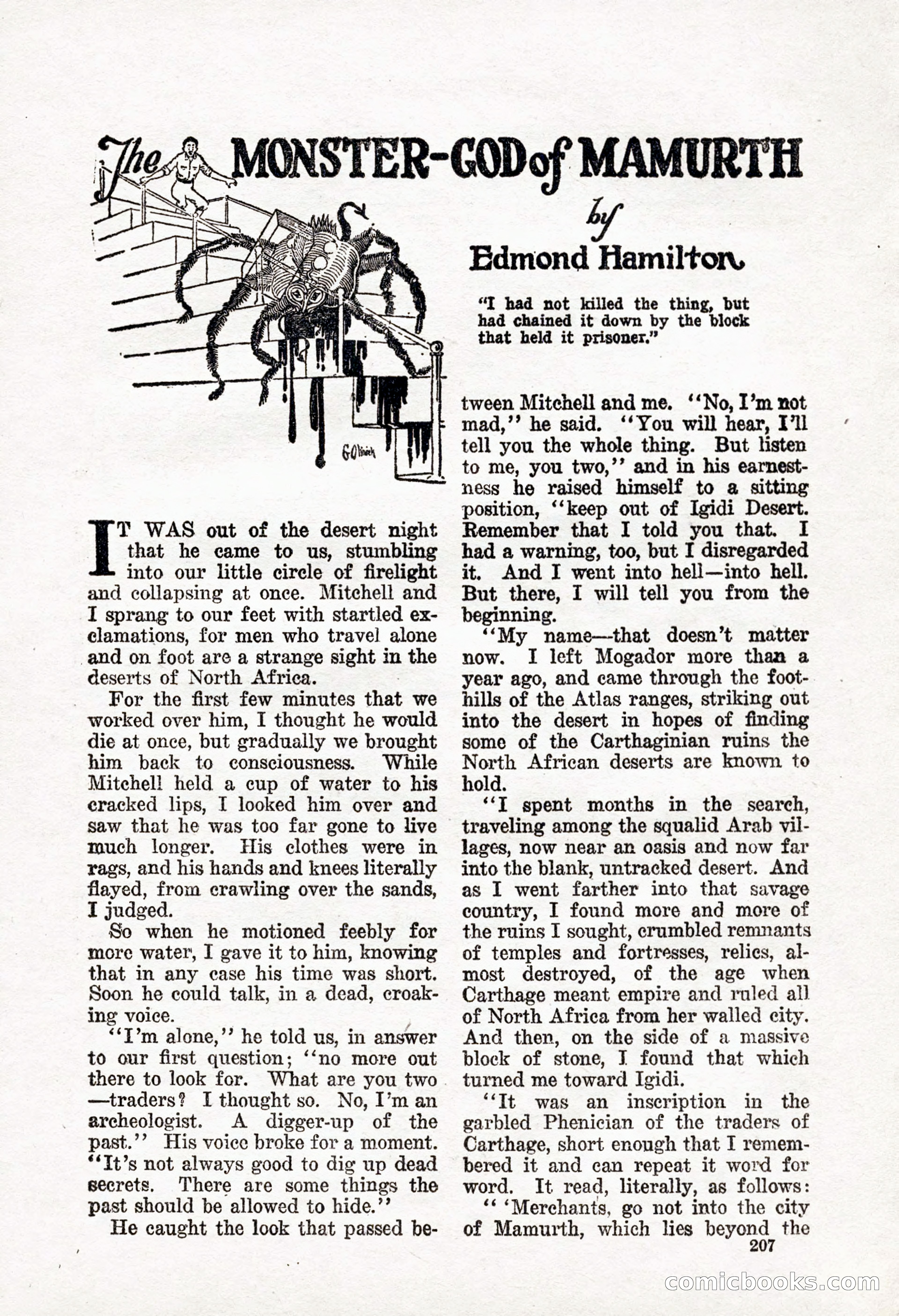 Weird Tales, Vol. 8, No. 2 — page 65 of 146