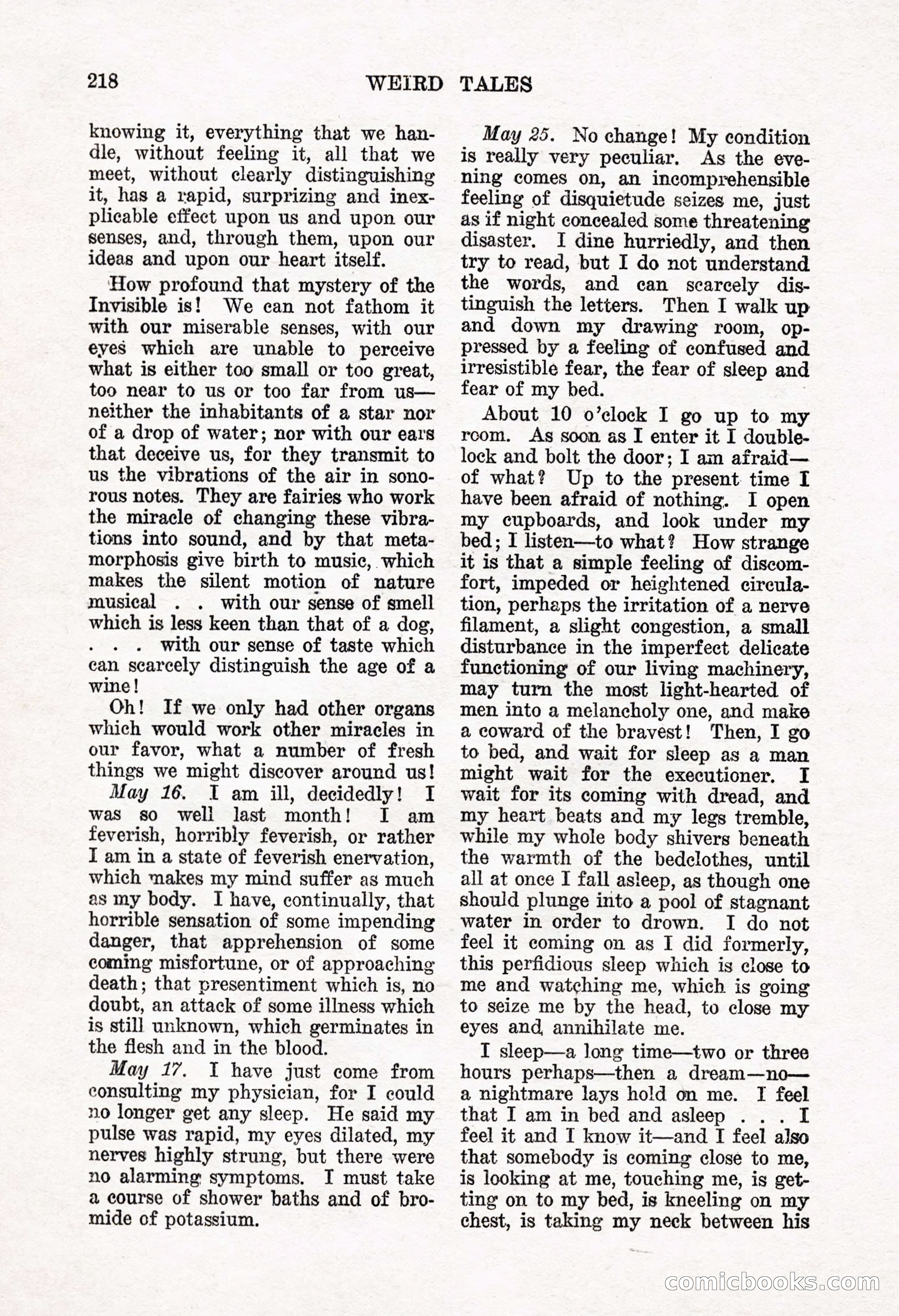 Weird Tales, Vol. 8, No. 2 — page 76 of 146