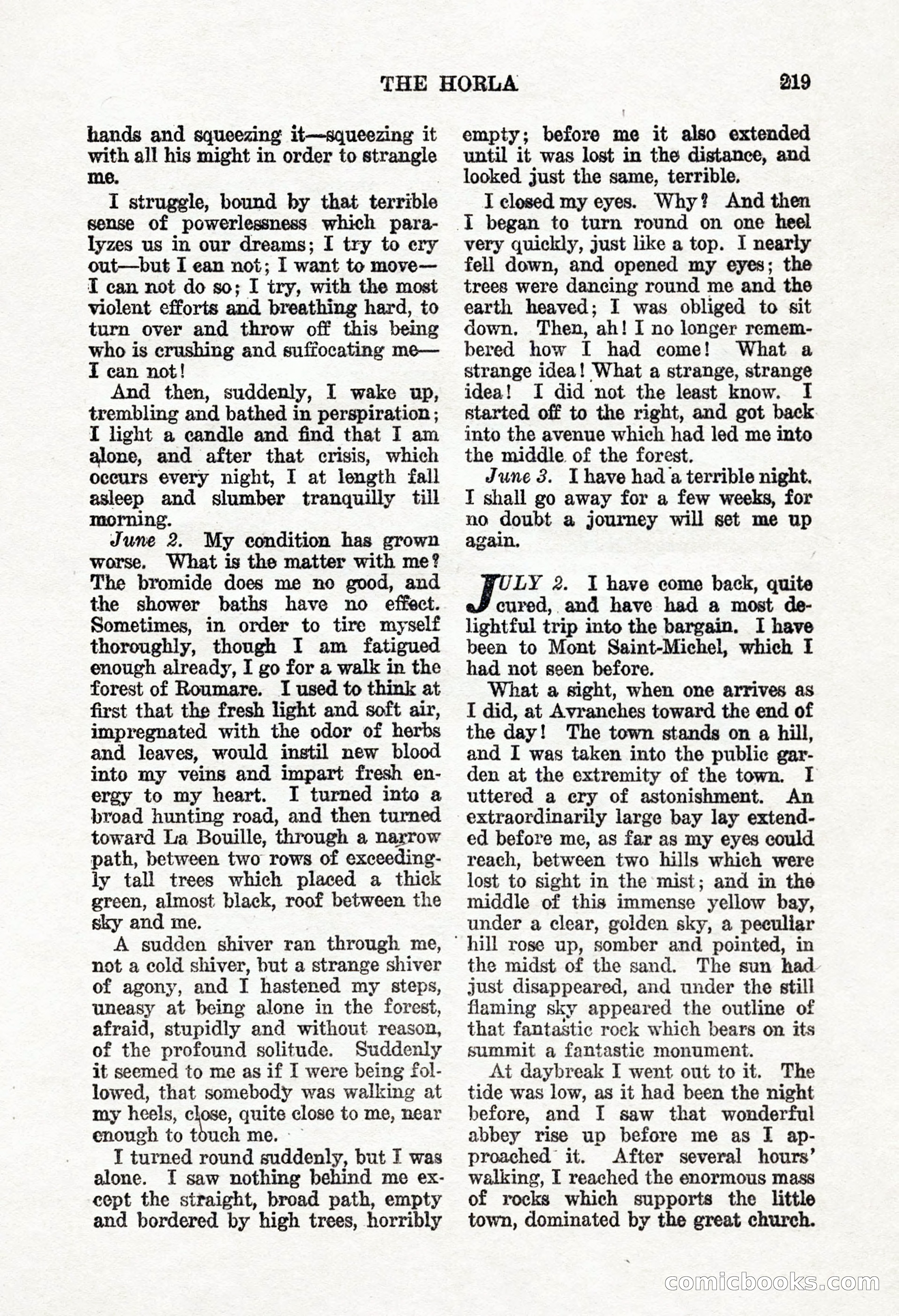 Weird Tales, Vol. 8, No. 2 — page 77 of 146