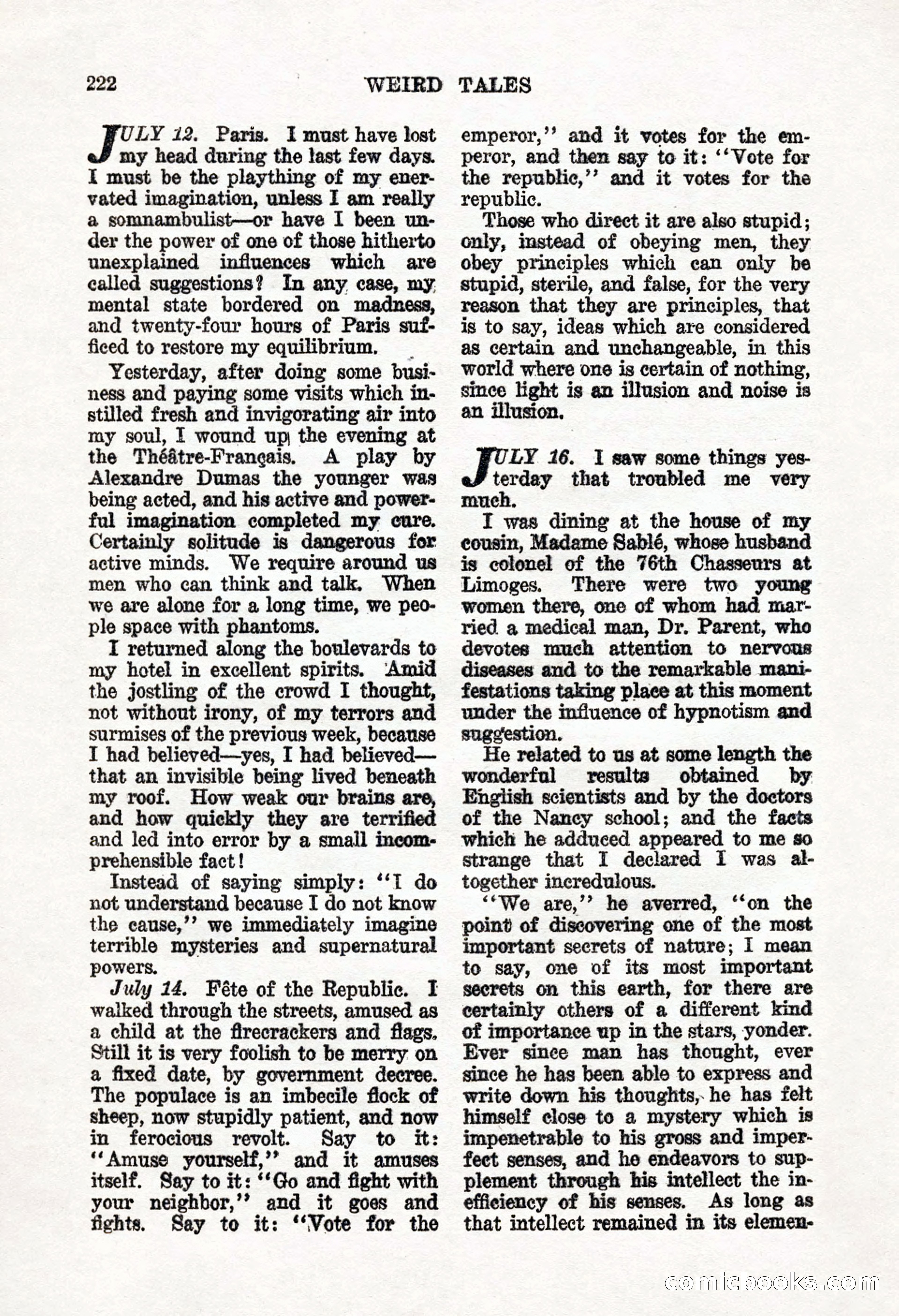 Weird Tales, Vol. 8, No. 2 — page 80 of 146