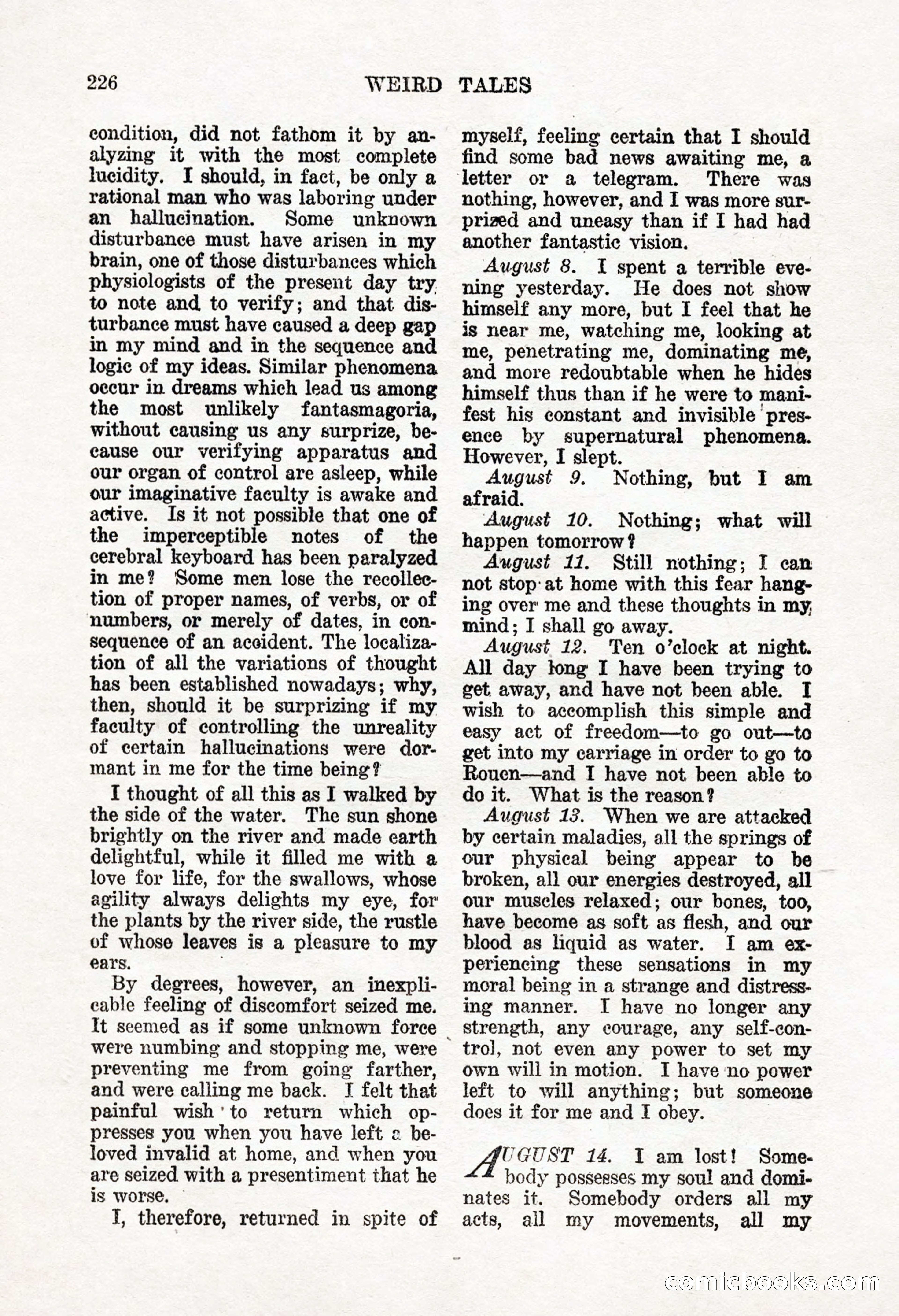 Weird Tales, Vol. 8, No. 2 — page 84 of 146