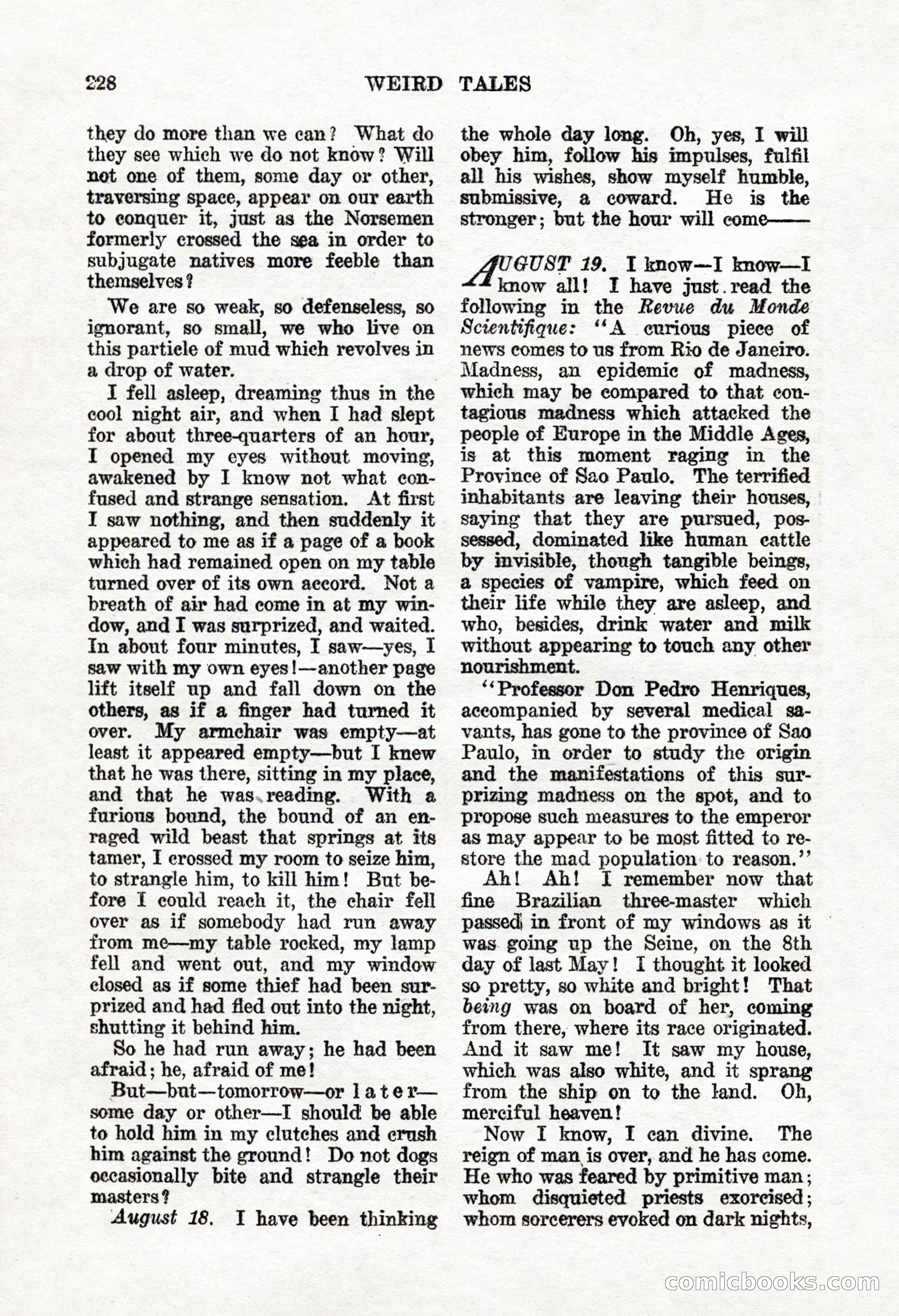 Weird Tales, Vol. 8, No. 2 — page 86 of 146