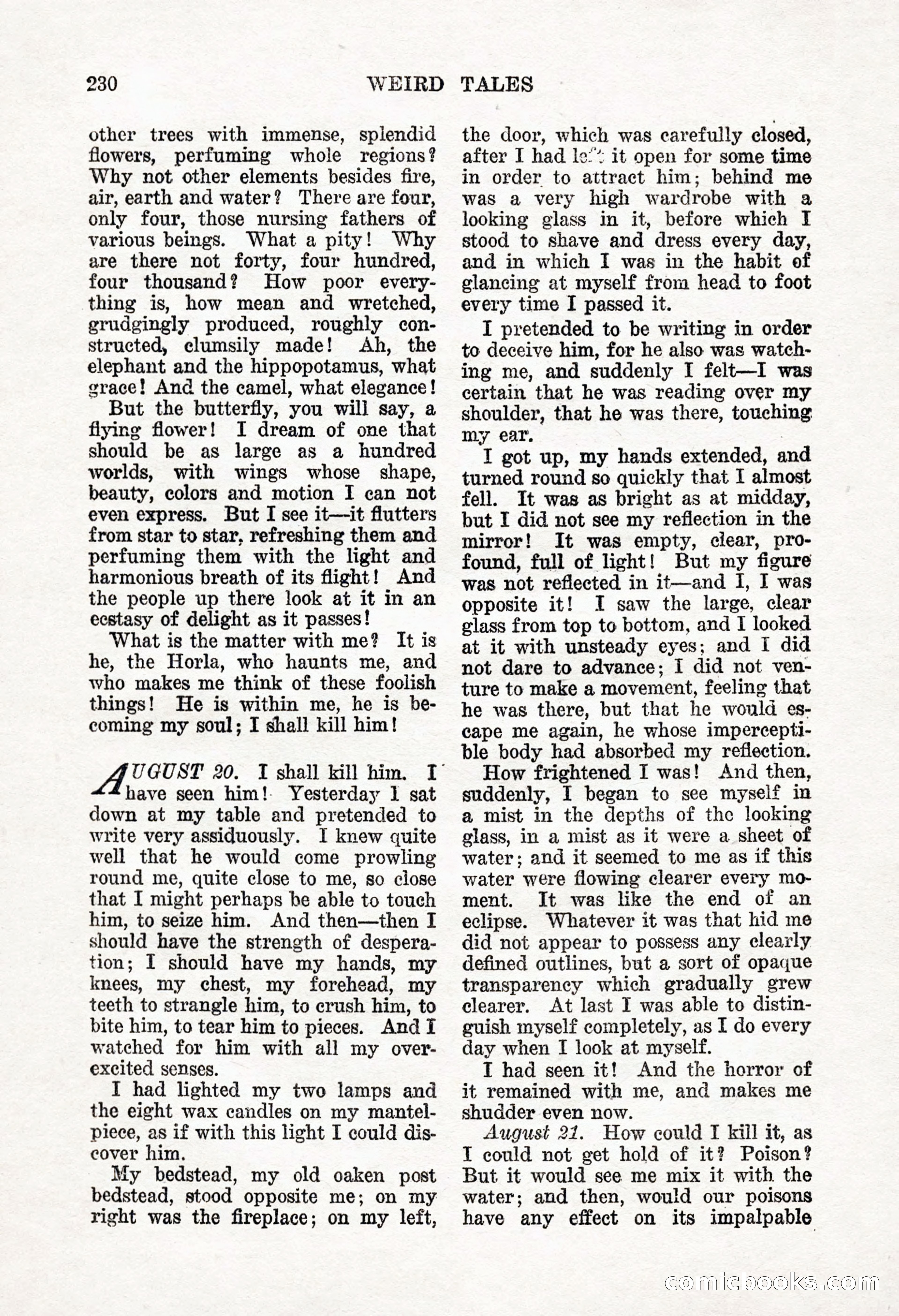 Weird Tales, Vol. 8, No. 2 — page 88 of 146
