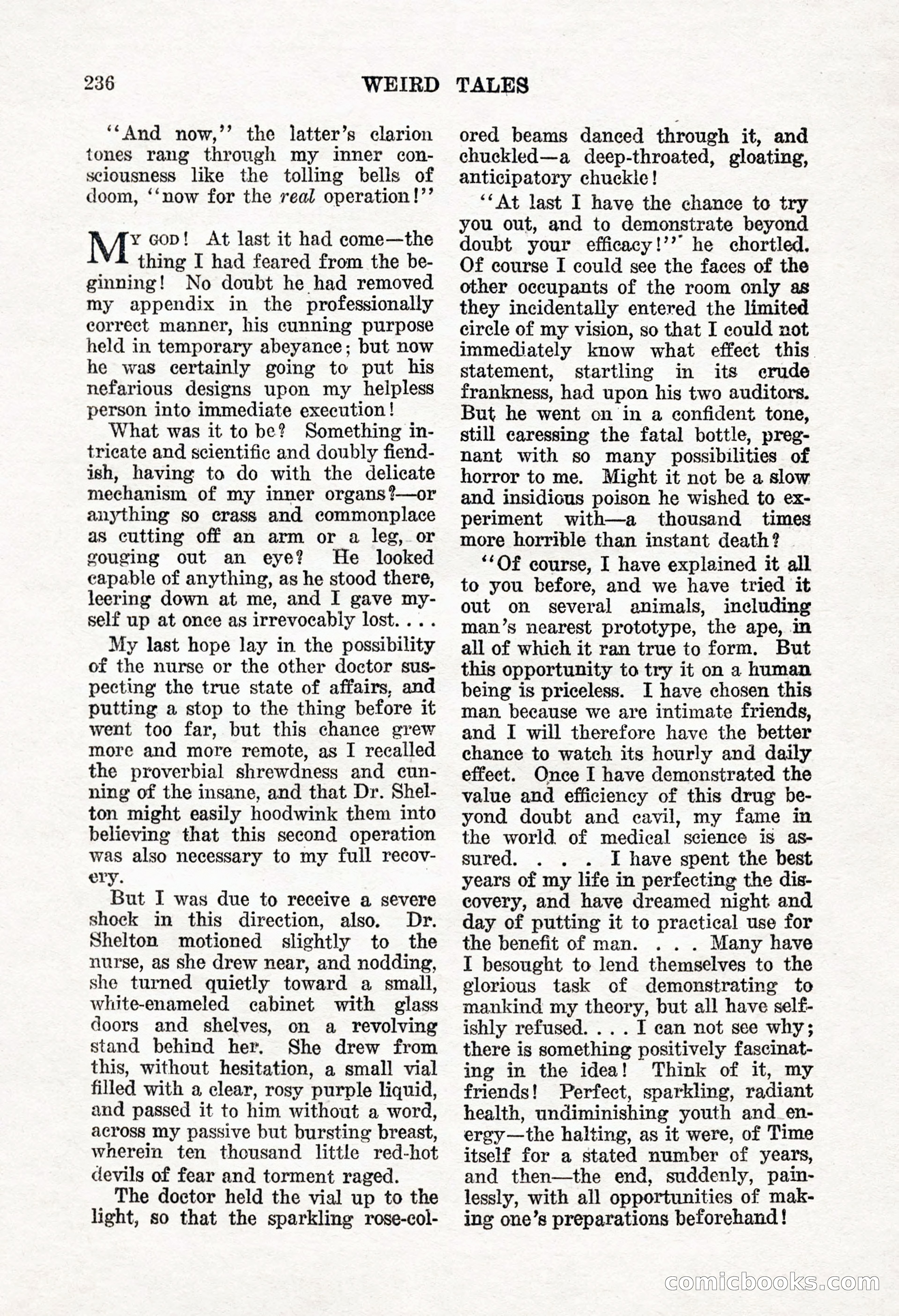 Weird Tales, Vol. 8, No. 2 — page 94 of 146