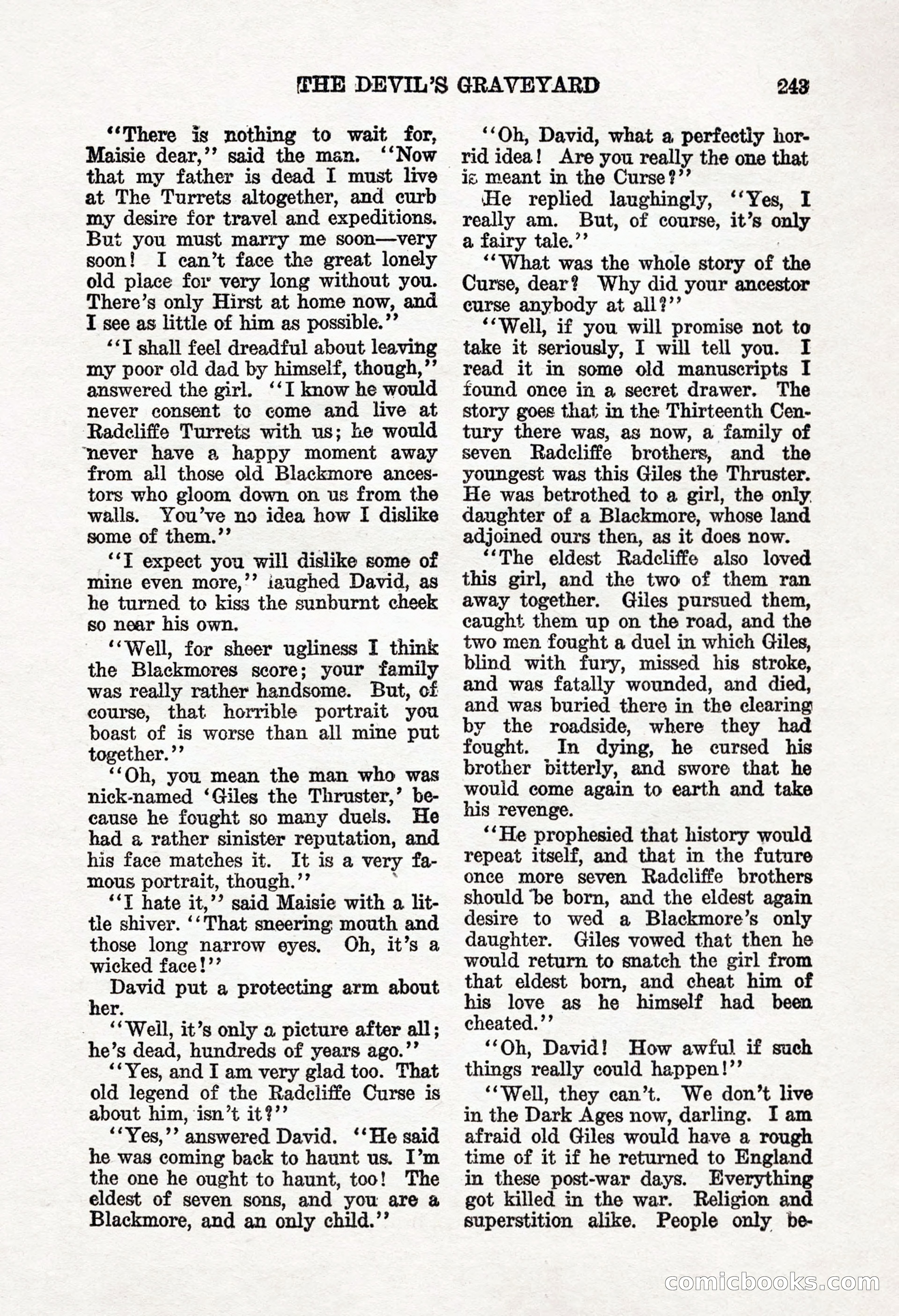 Weird Tales, Vol. 8, No. 2 — page 101 of 146