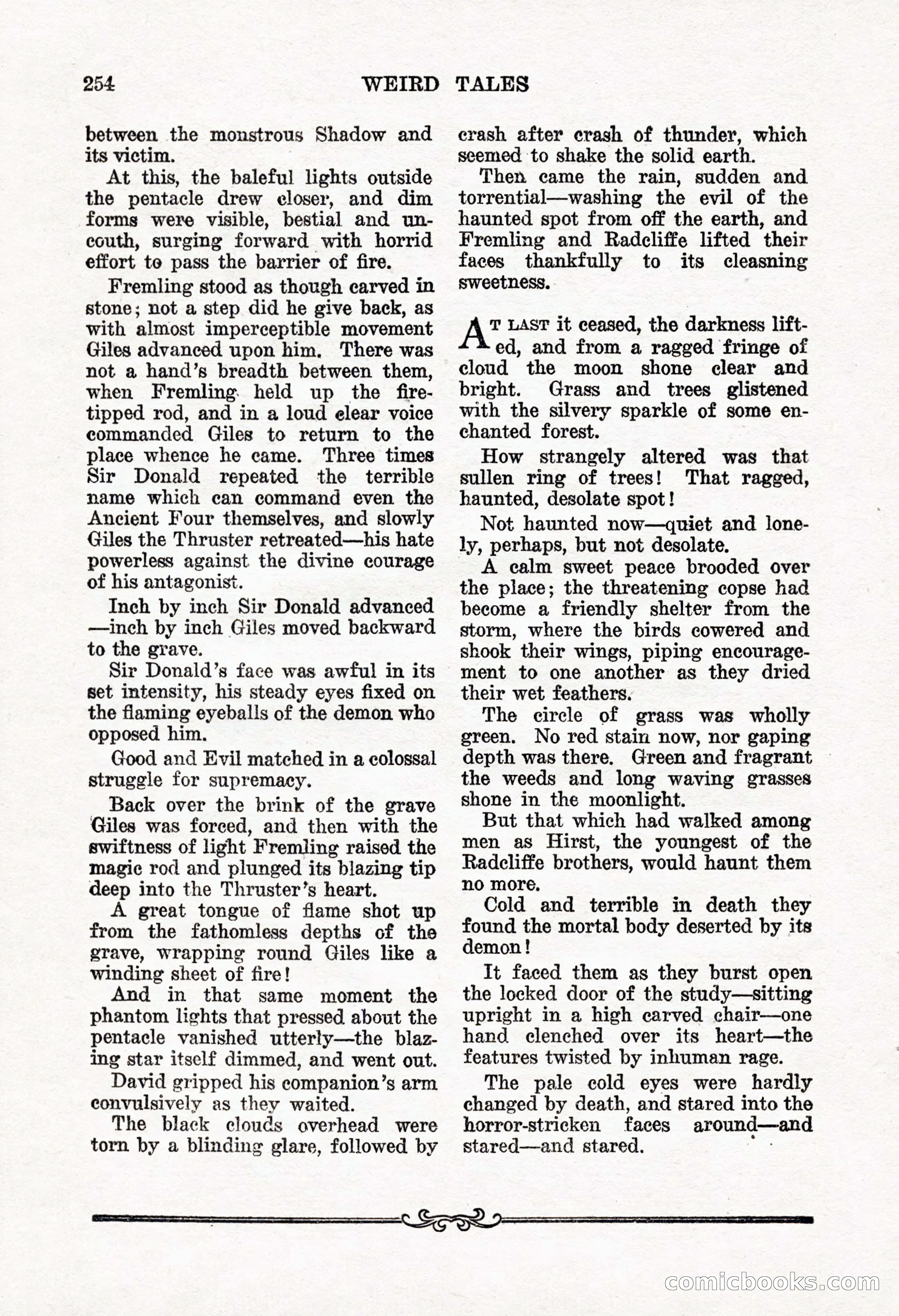 Weird Tales, Vol. 8, No. 2 — page 112 of 146