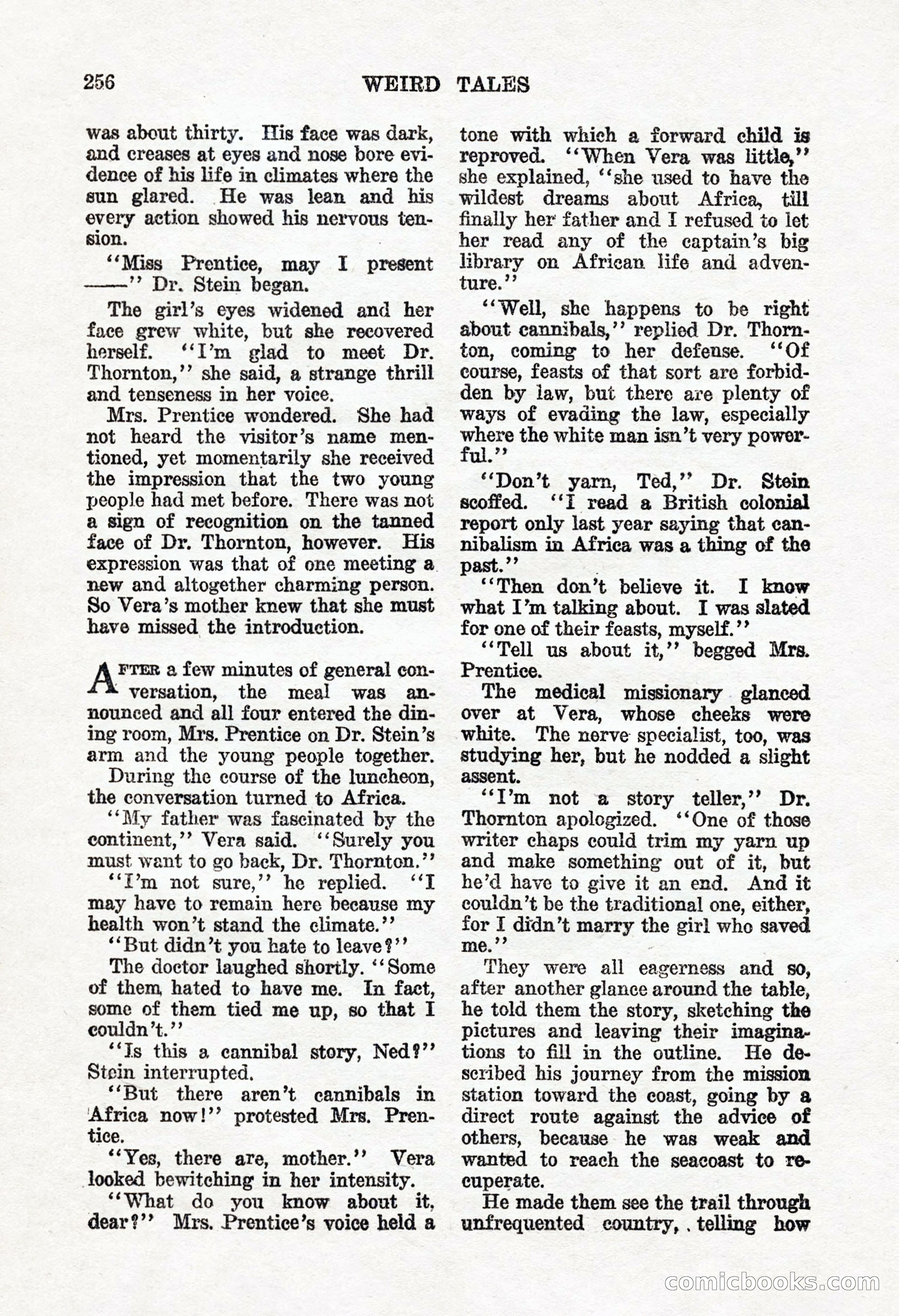 Weird Tales, Vol. 8, No. 2 — page 114 of 146