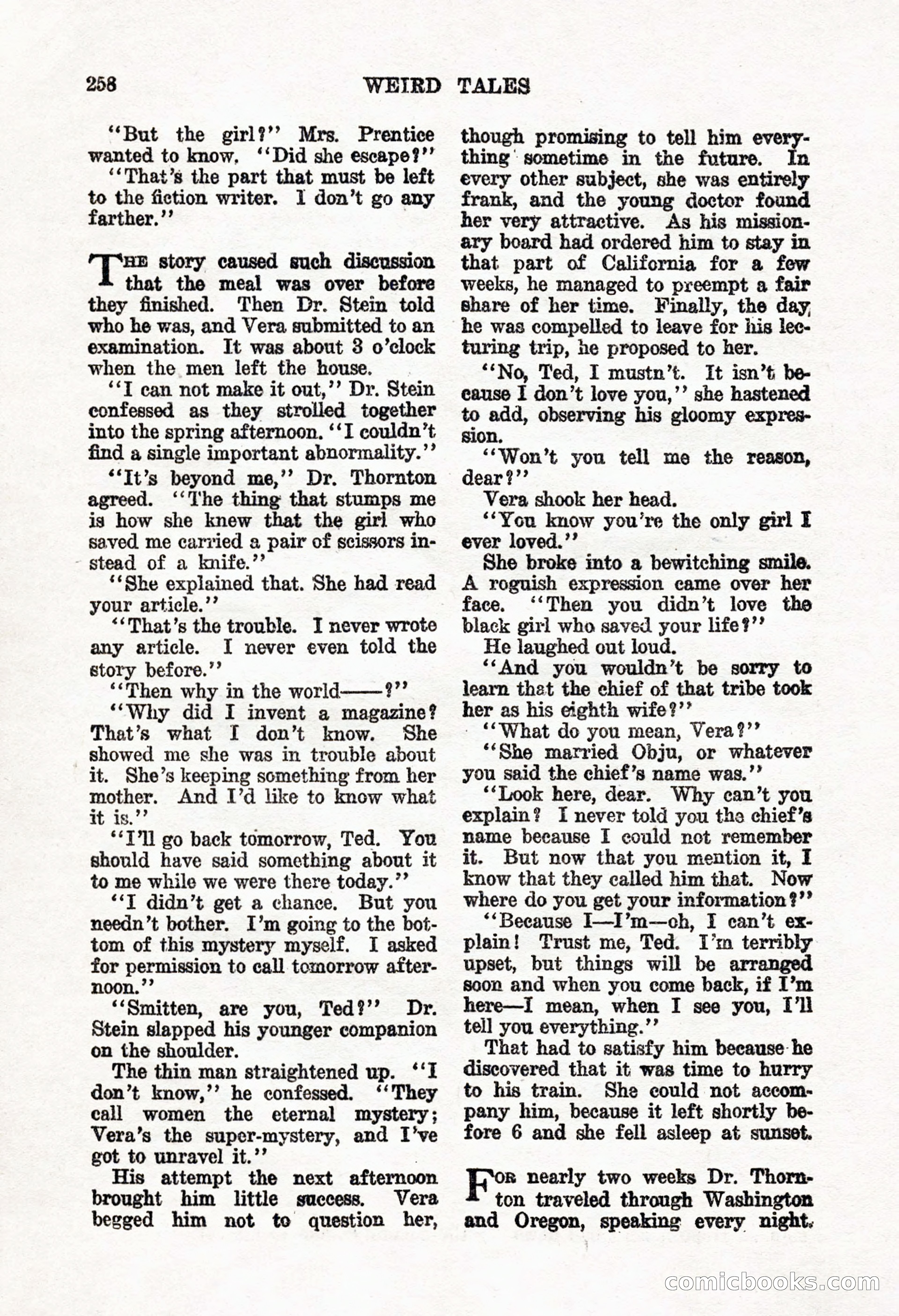 Weird Tales, Vol. 8, No. 2 — page 116 of 146