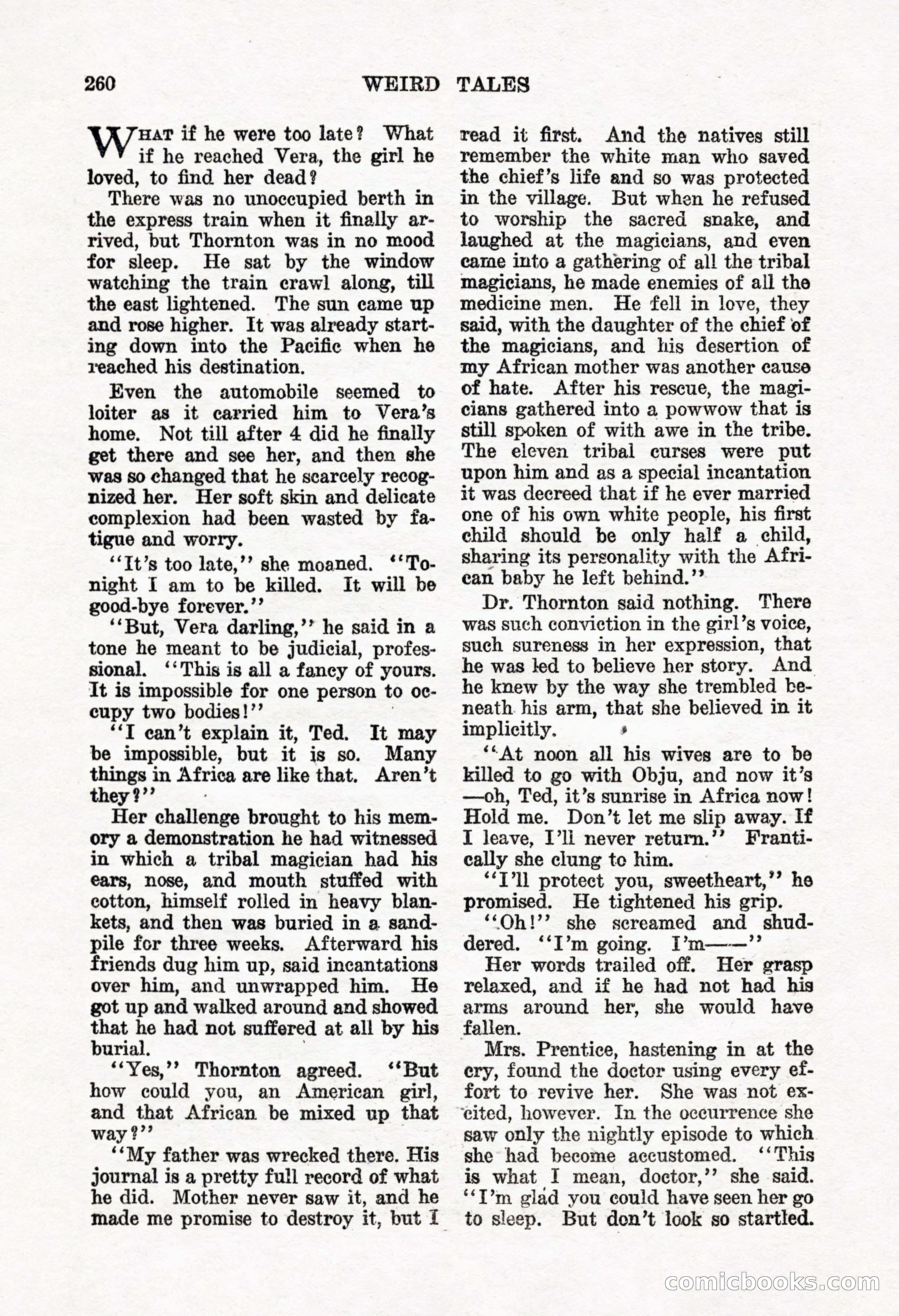 Weird Tales, Vol. 8, No. 2 — page 118 of 146