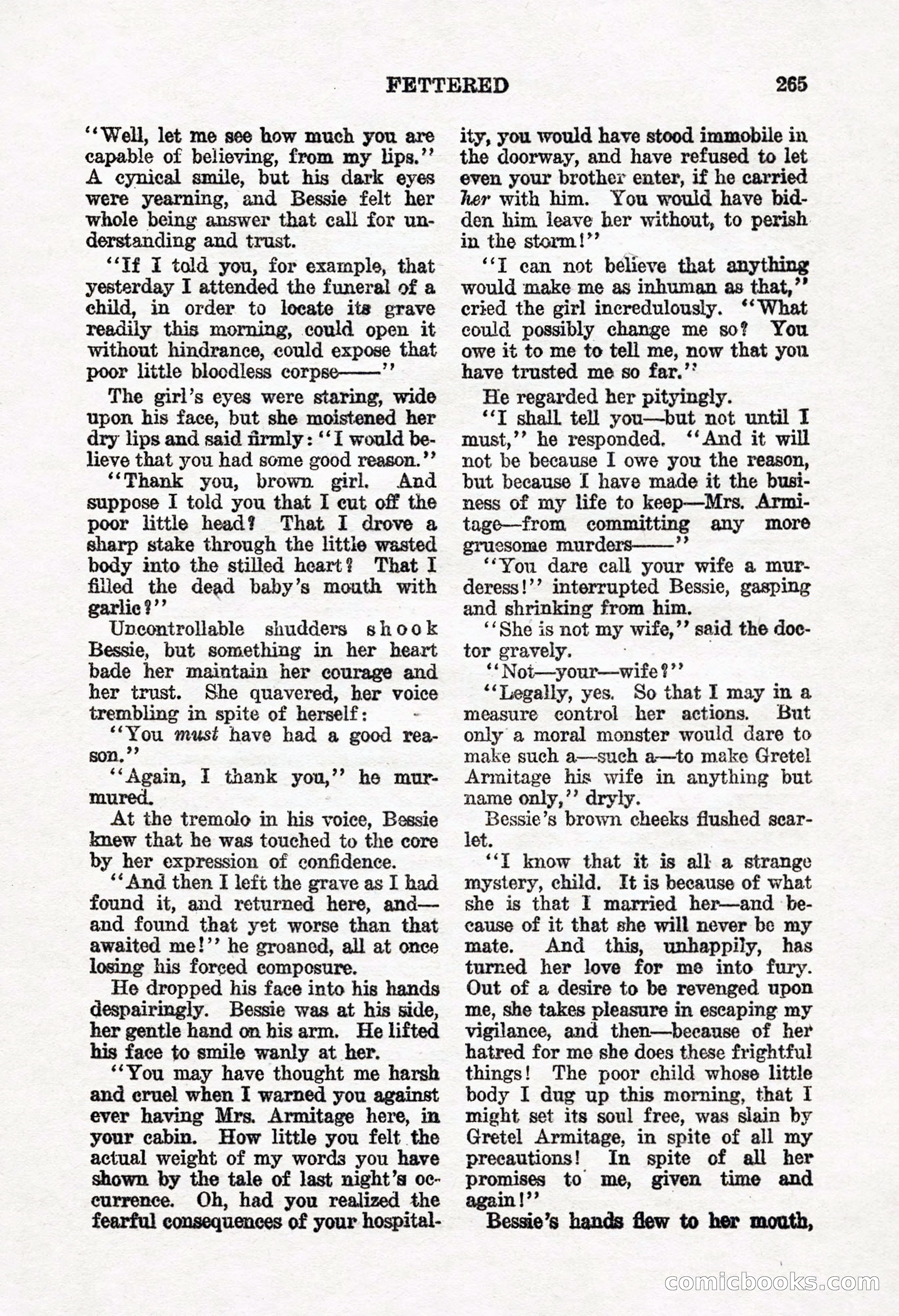 Weird Tales, Vol. 8, No. 2 — page 123 of 146