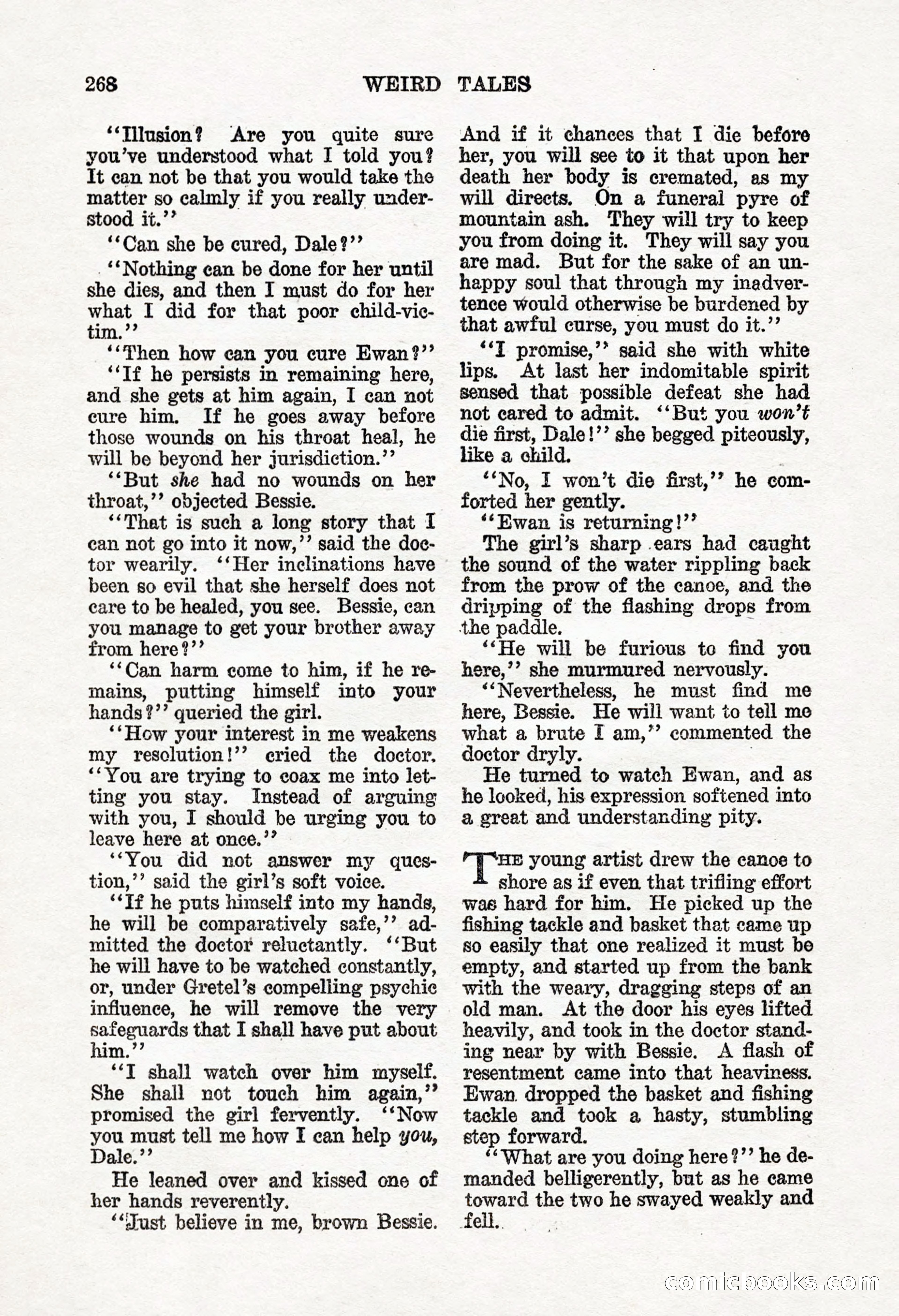 Weird Tales, Vol. 8, No. 2 — page 126 of 146