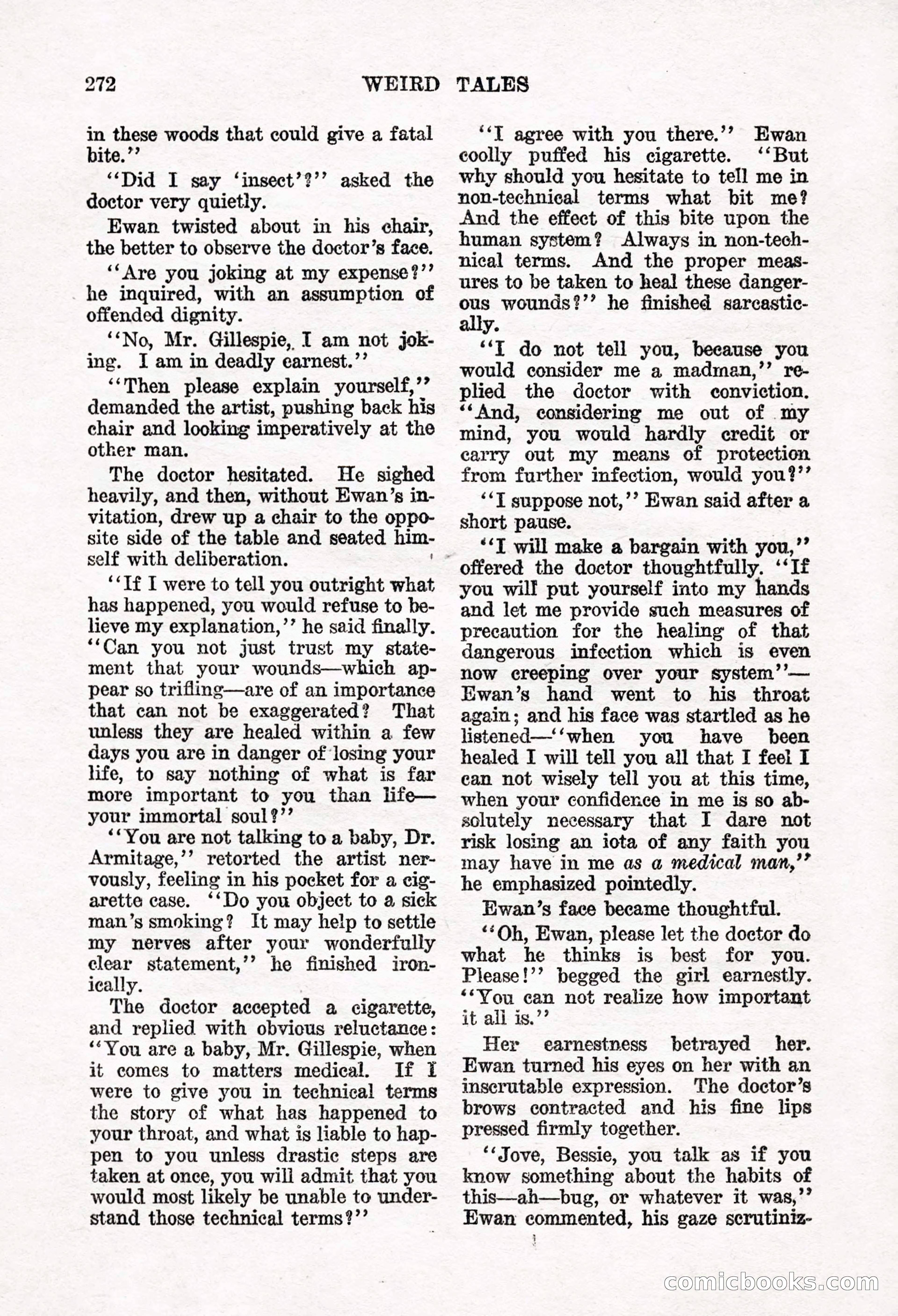 Weird Tales, Vol. 8, No. 2 — page 130 of 146