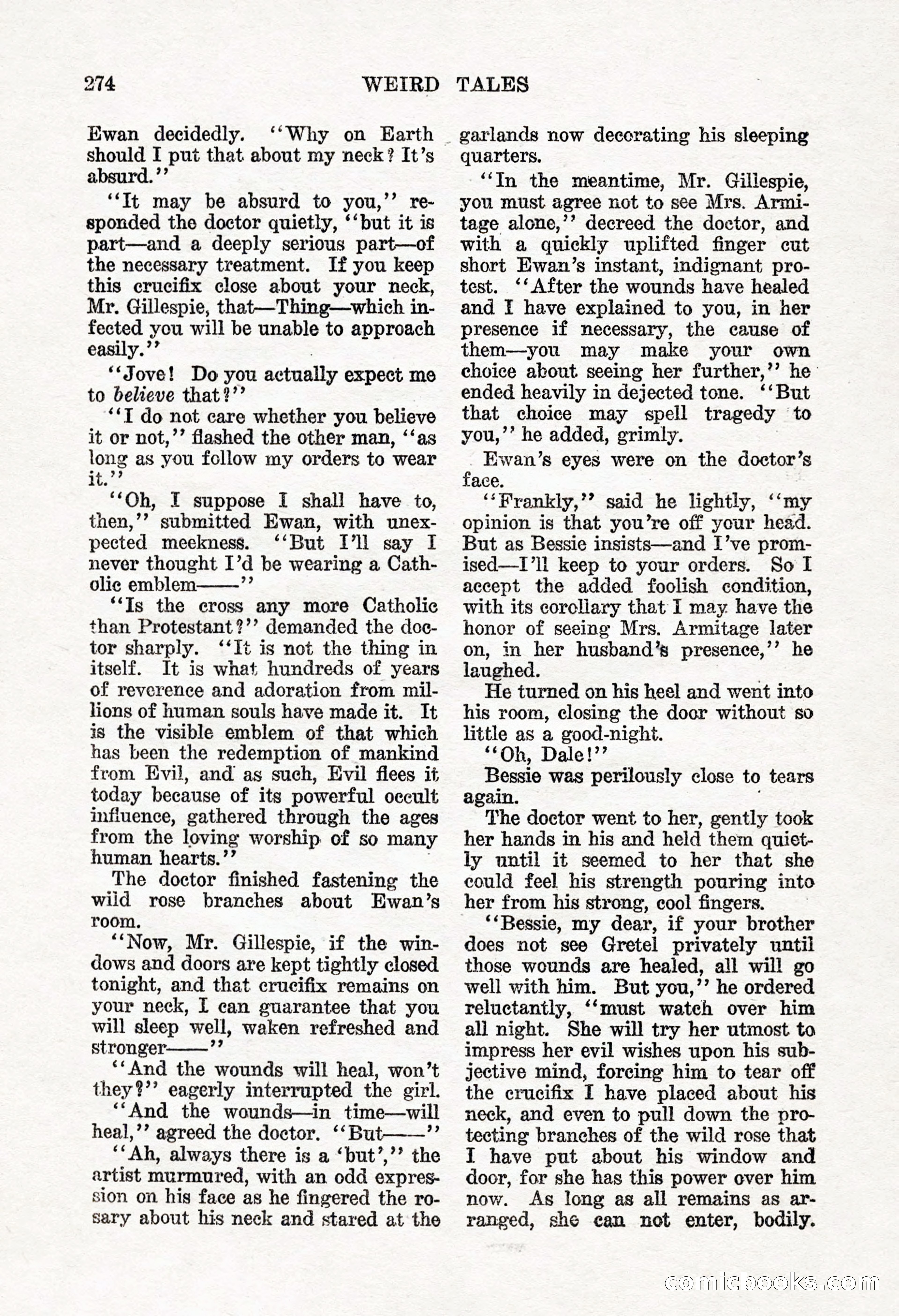 Weird Tales, Vol. 8, No. 2 — page 132 of 146