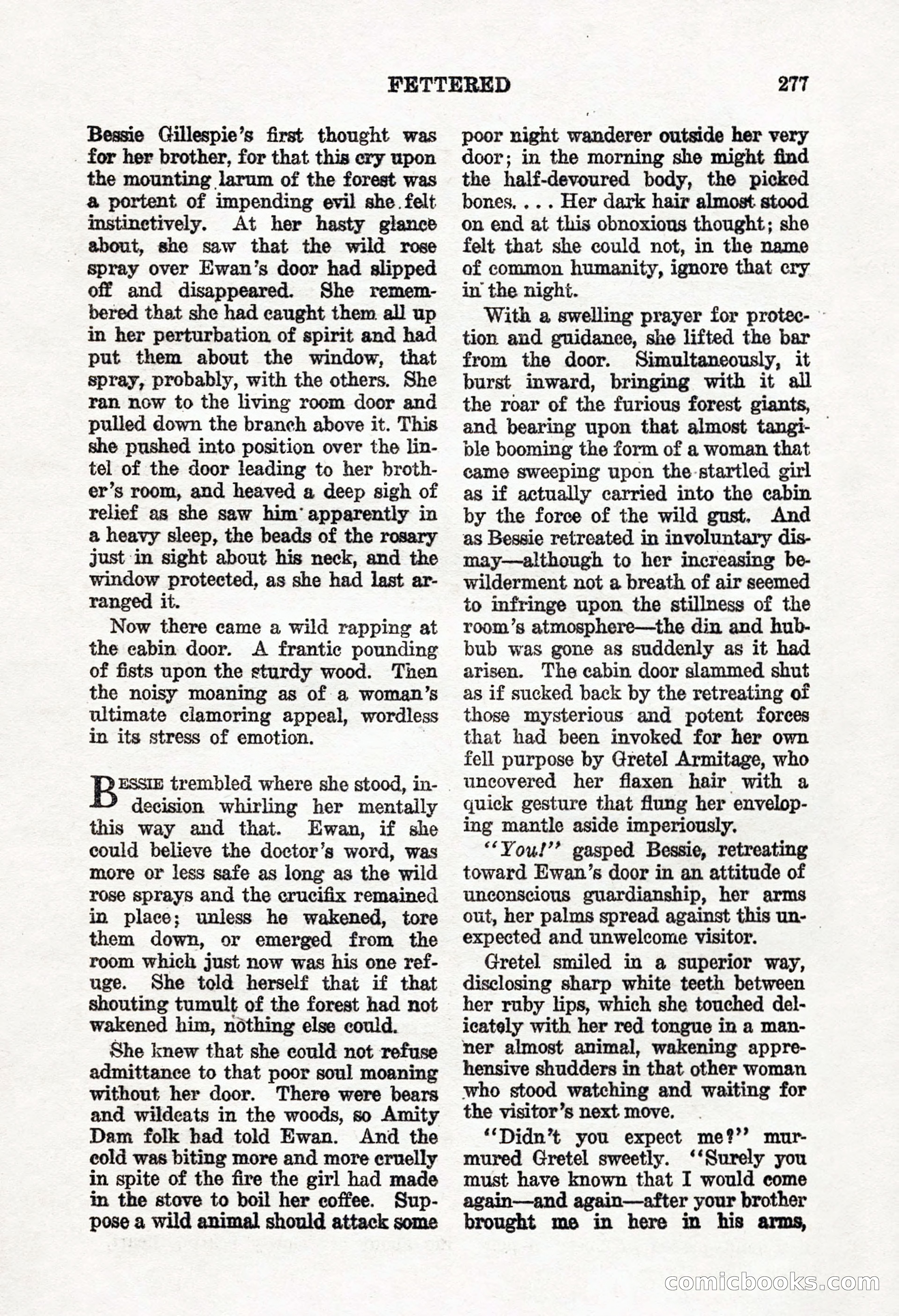 Weird Tales, Vol. 8, No. 2 — page 135 of 146