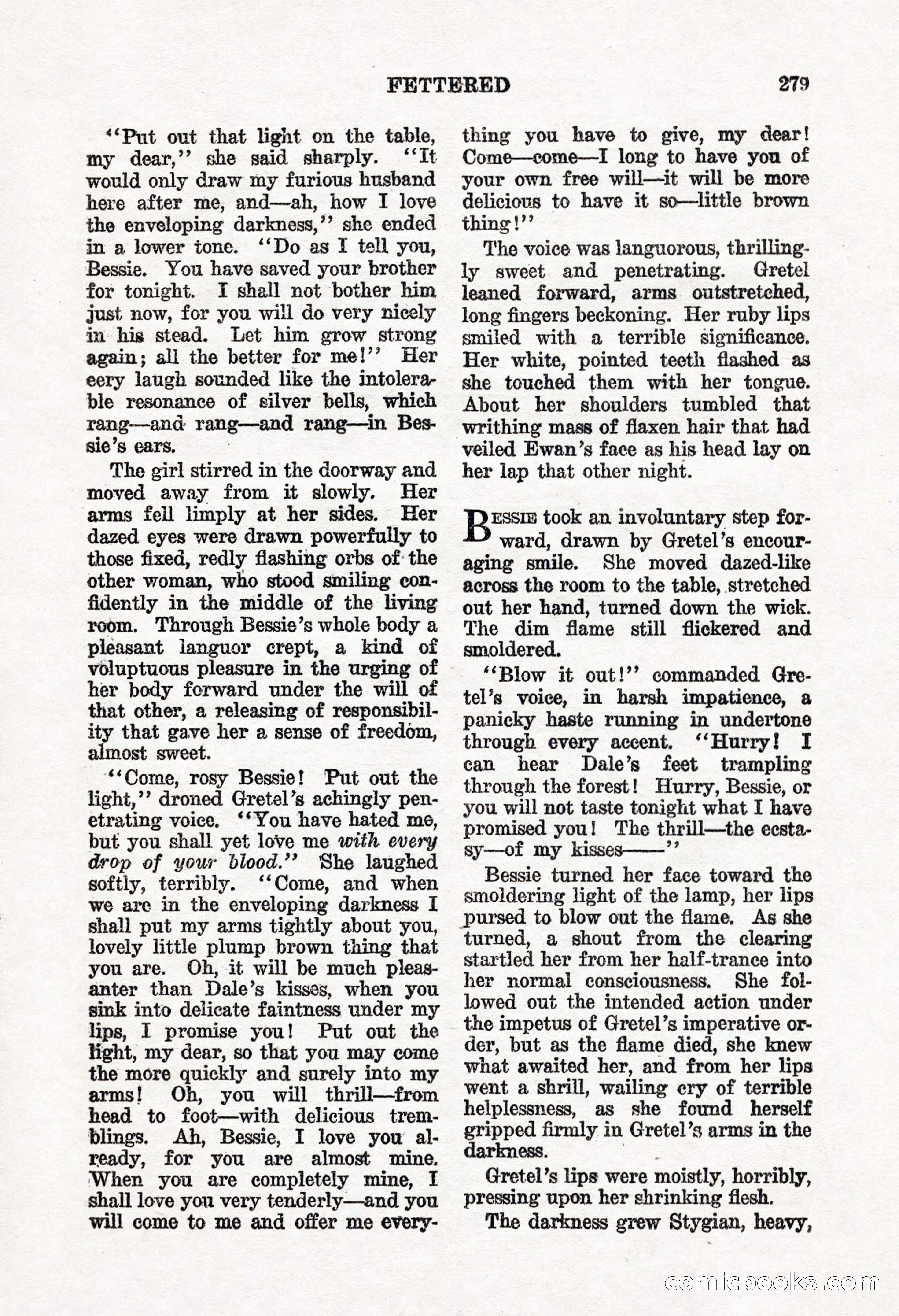 Weird Tales, Vol. 8, No. 2 — page 137 of 146