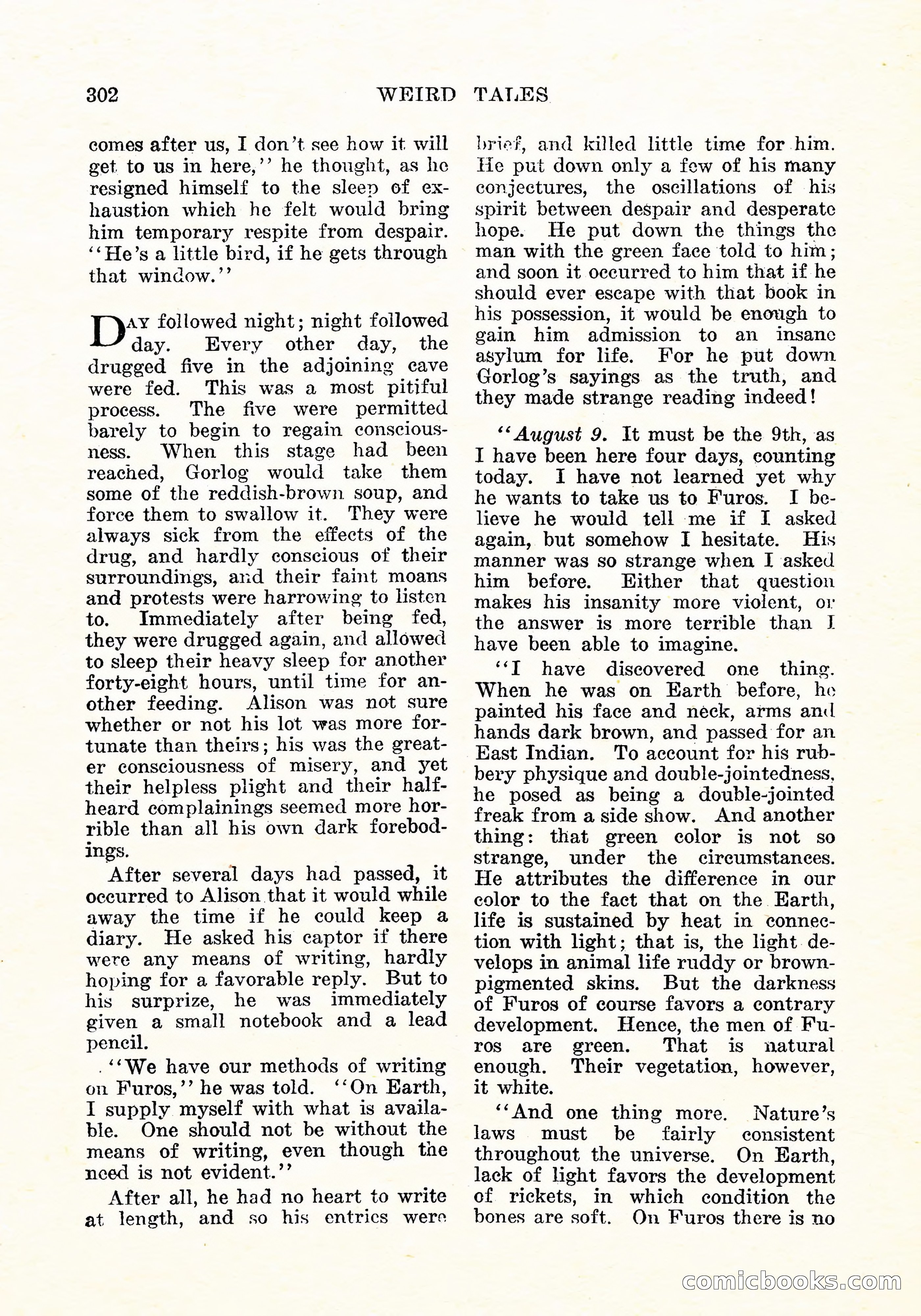 Weird Tales, September 1926 — page 15 of 146