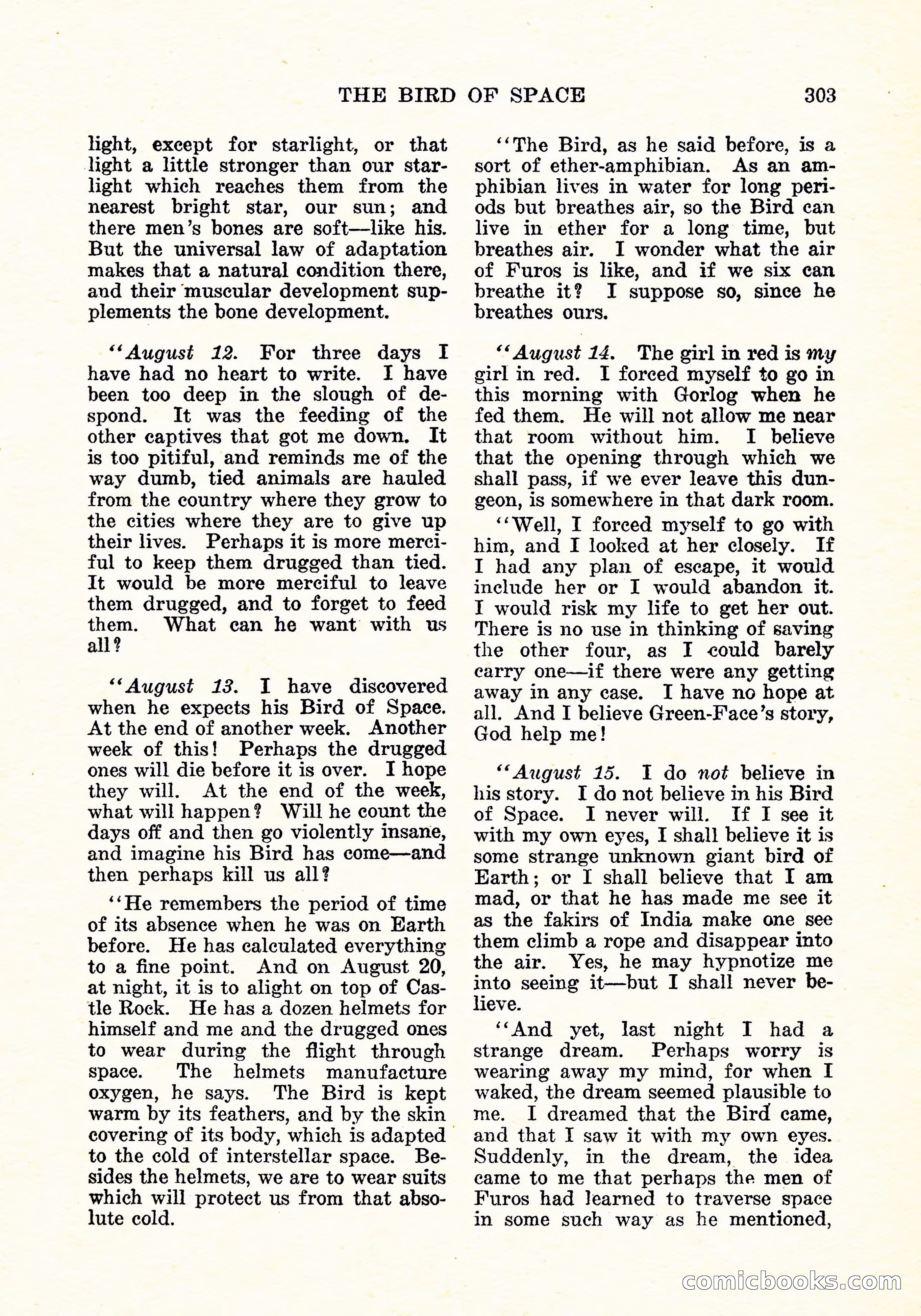 Weird Tales, September 1926 — page 16 of 146