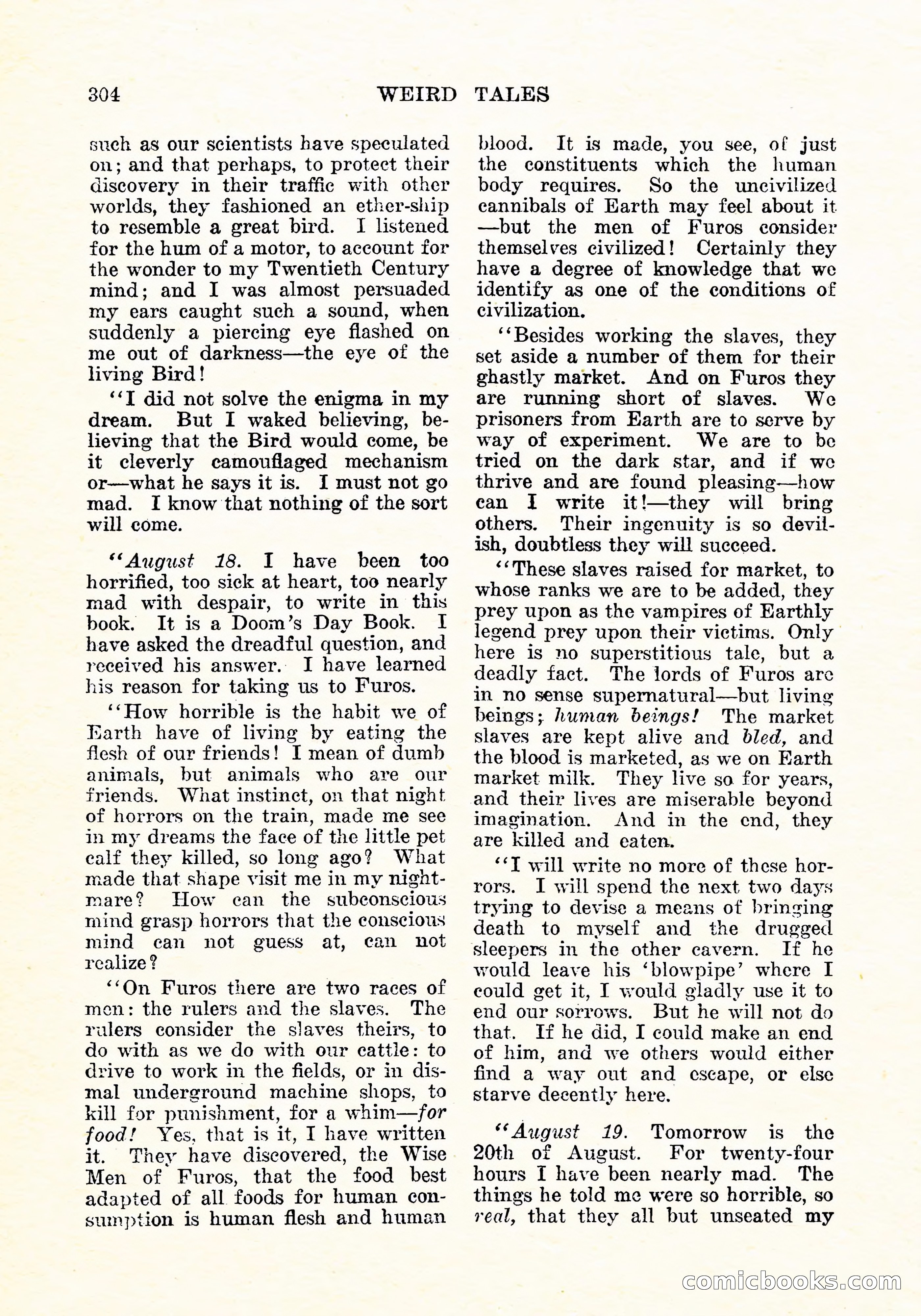 Weird Tales, September 1926 — page 17 of 146