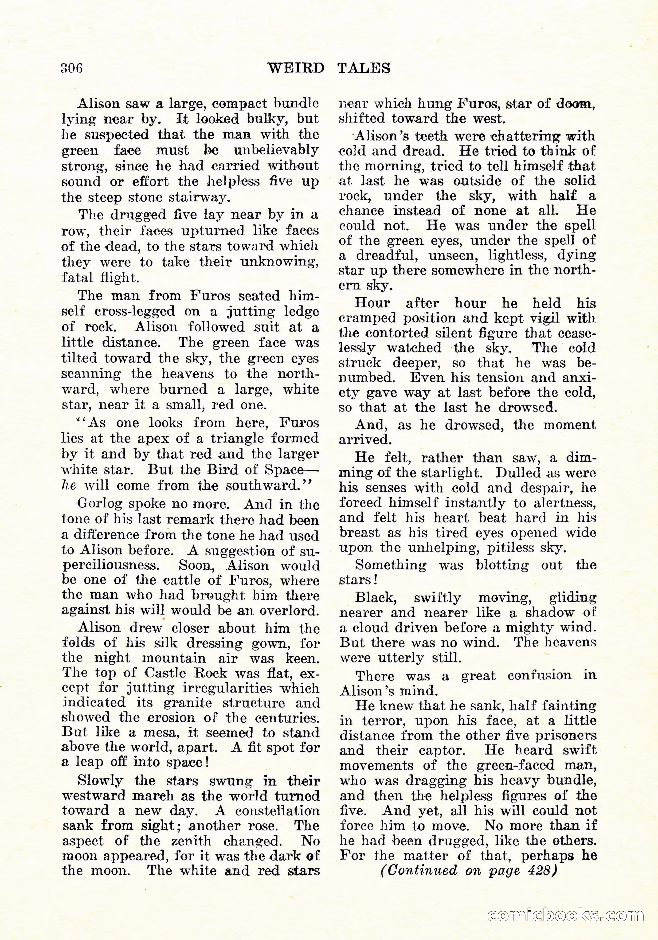 Weird Tales, September 1926 — page 19 of 146