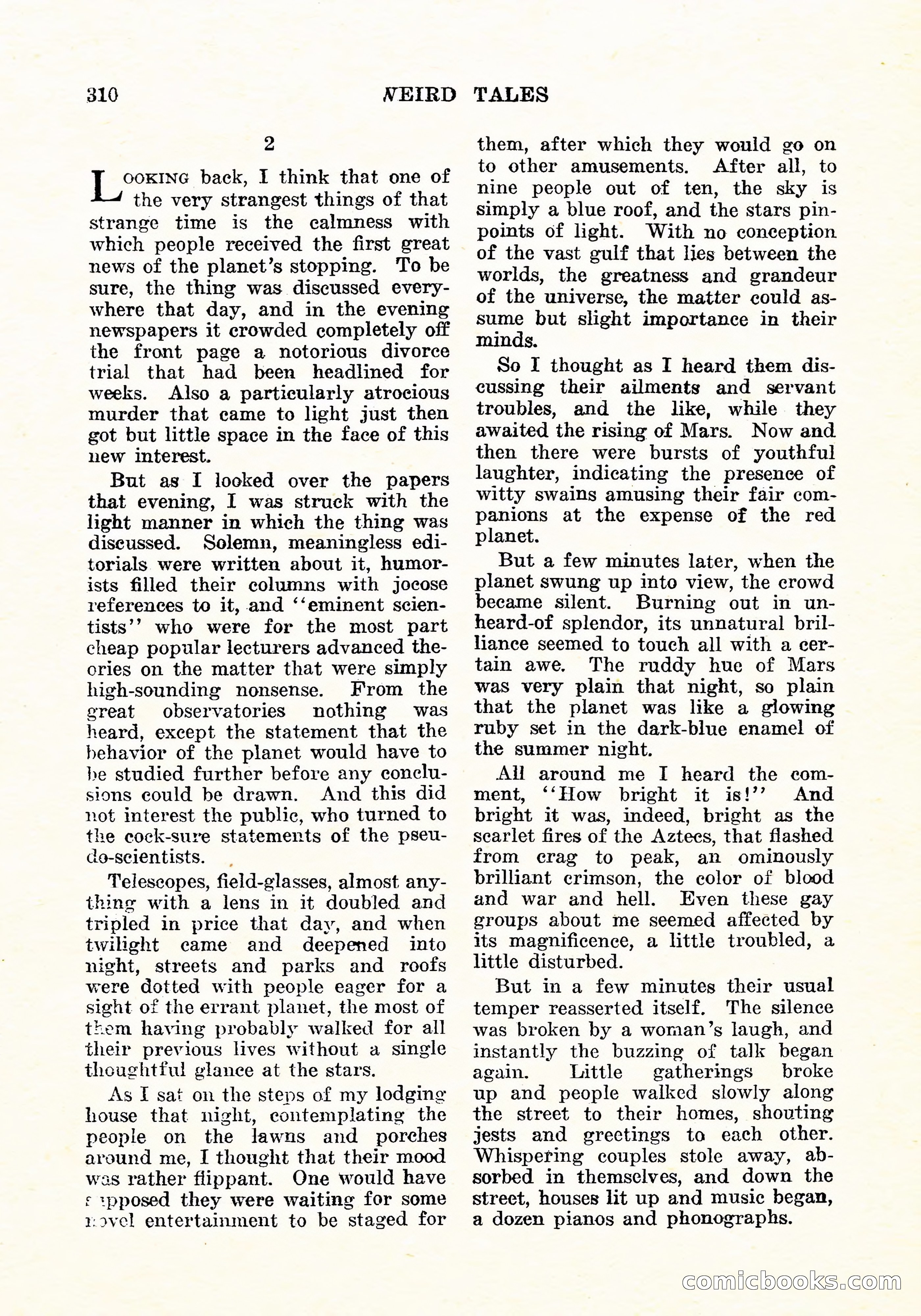 Weird Tales, September 1926 — page 23 of 146