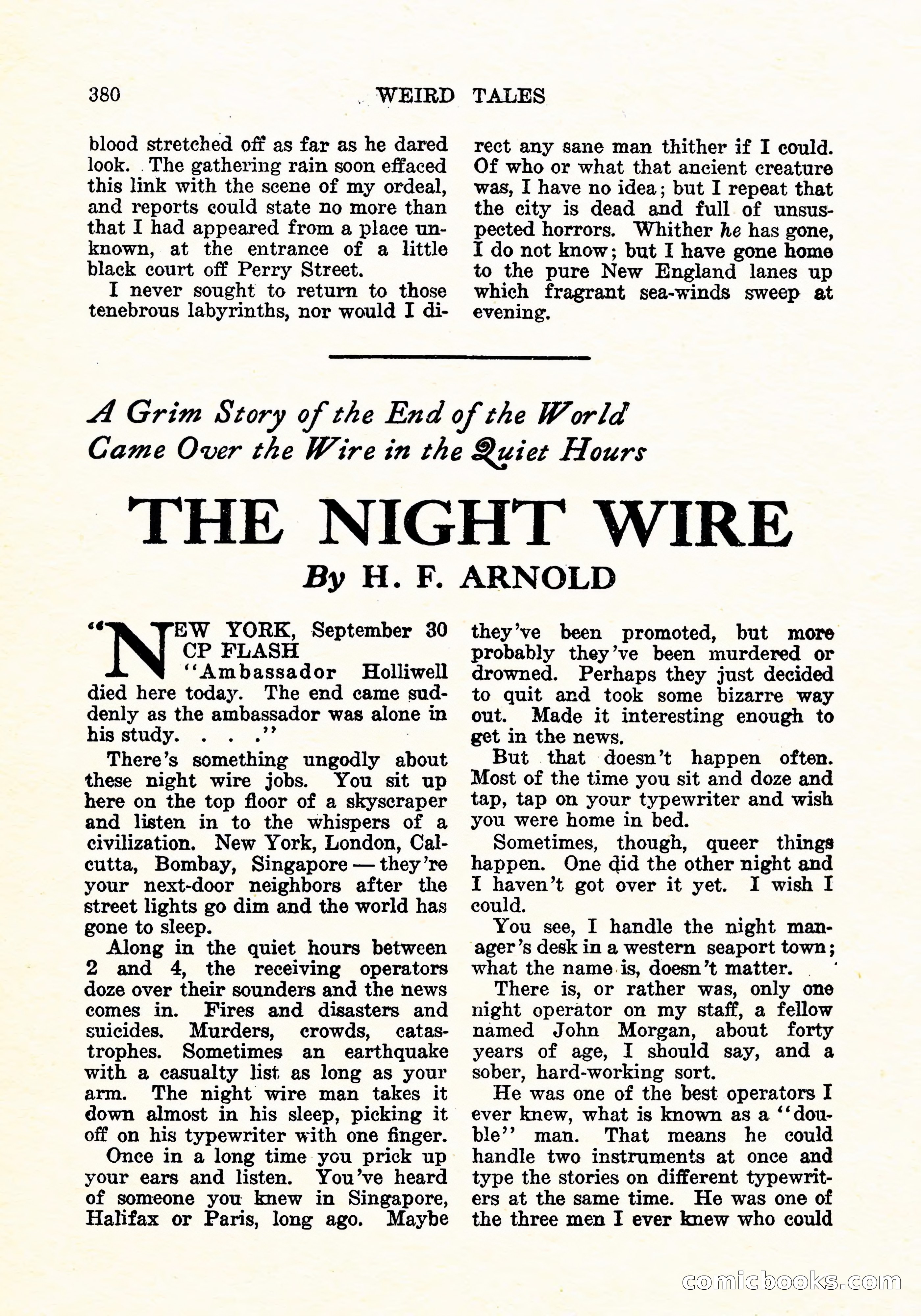 Weird Tales, September 1926 — page 93 of 146