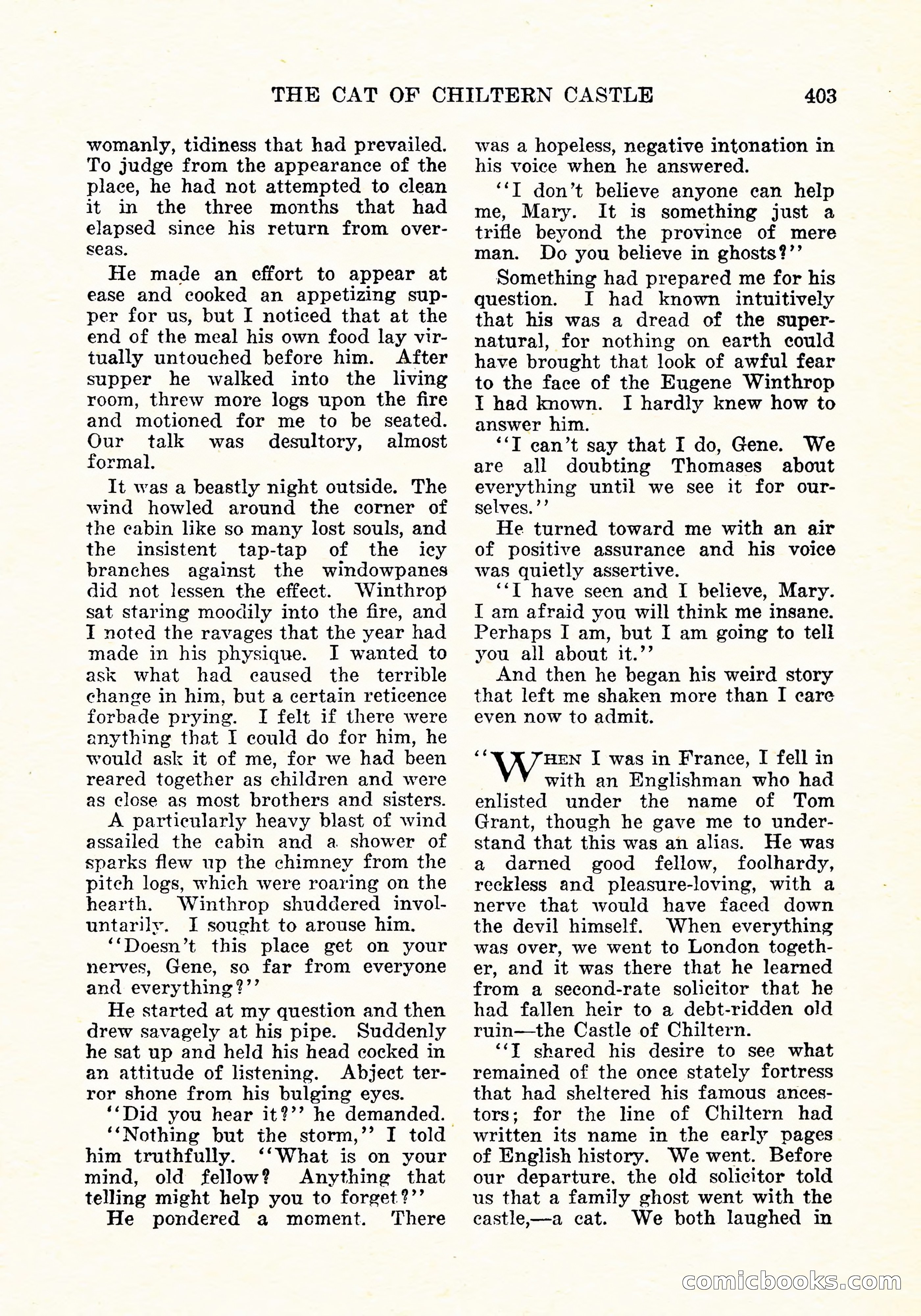 Weird Tales, September 1926 — page 116 of 146