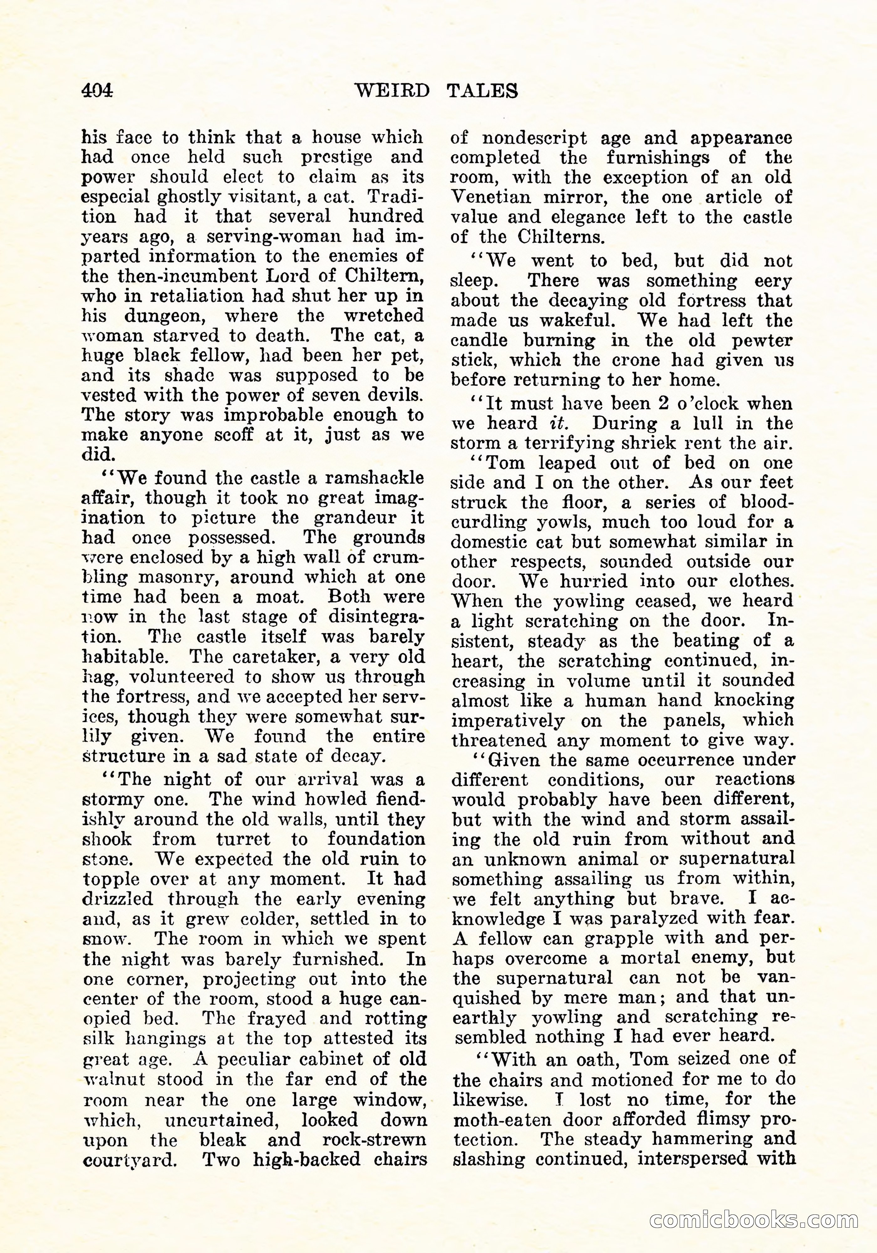 Weird Tales, September 1926 — page 117 of 146