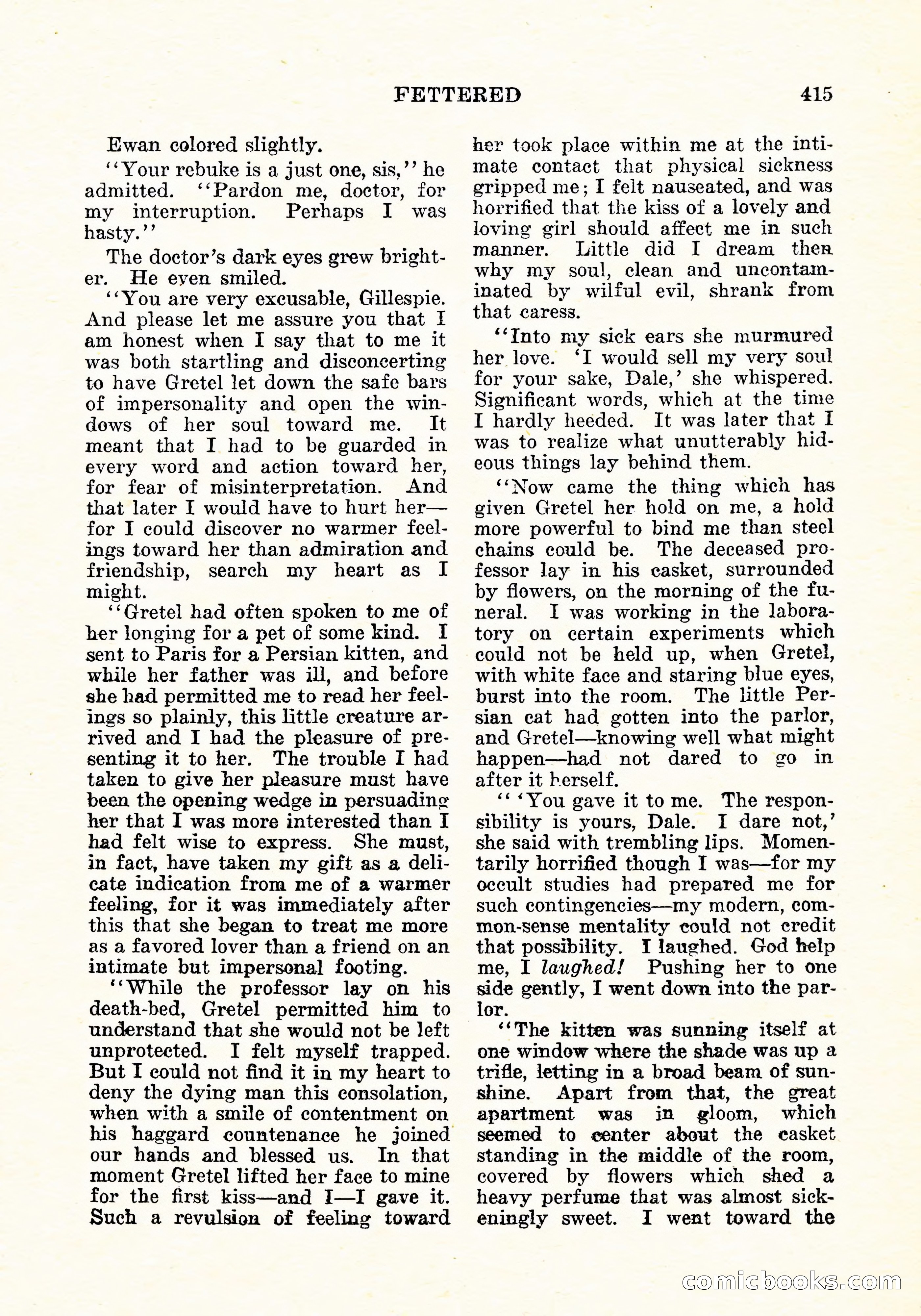 Weird Tales, September 1926 — page 128 of 146