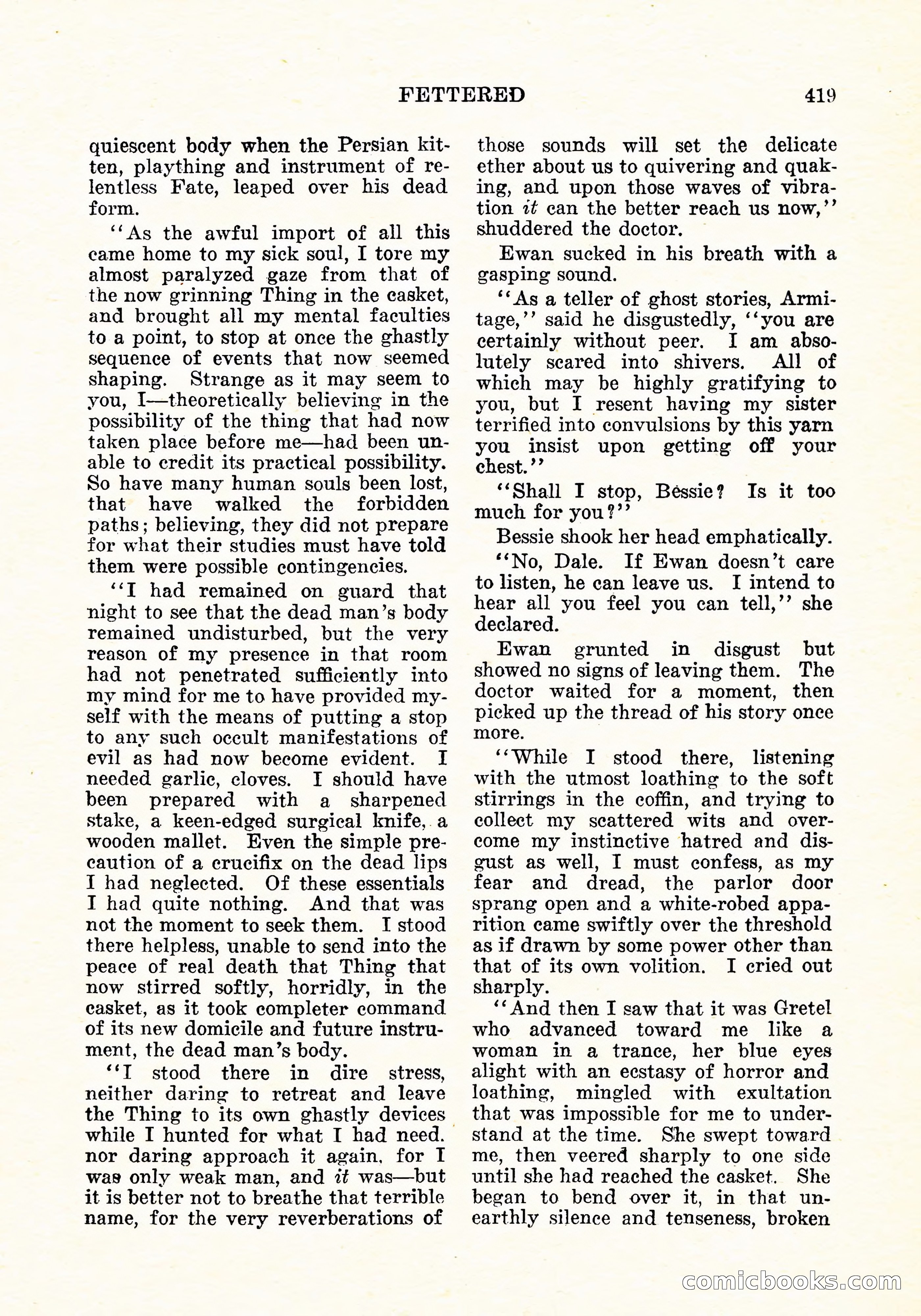 Weird Tales, September 1926 — page 132 of 146