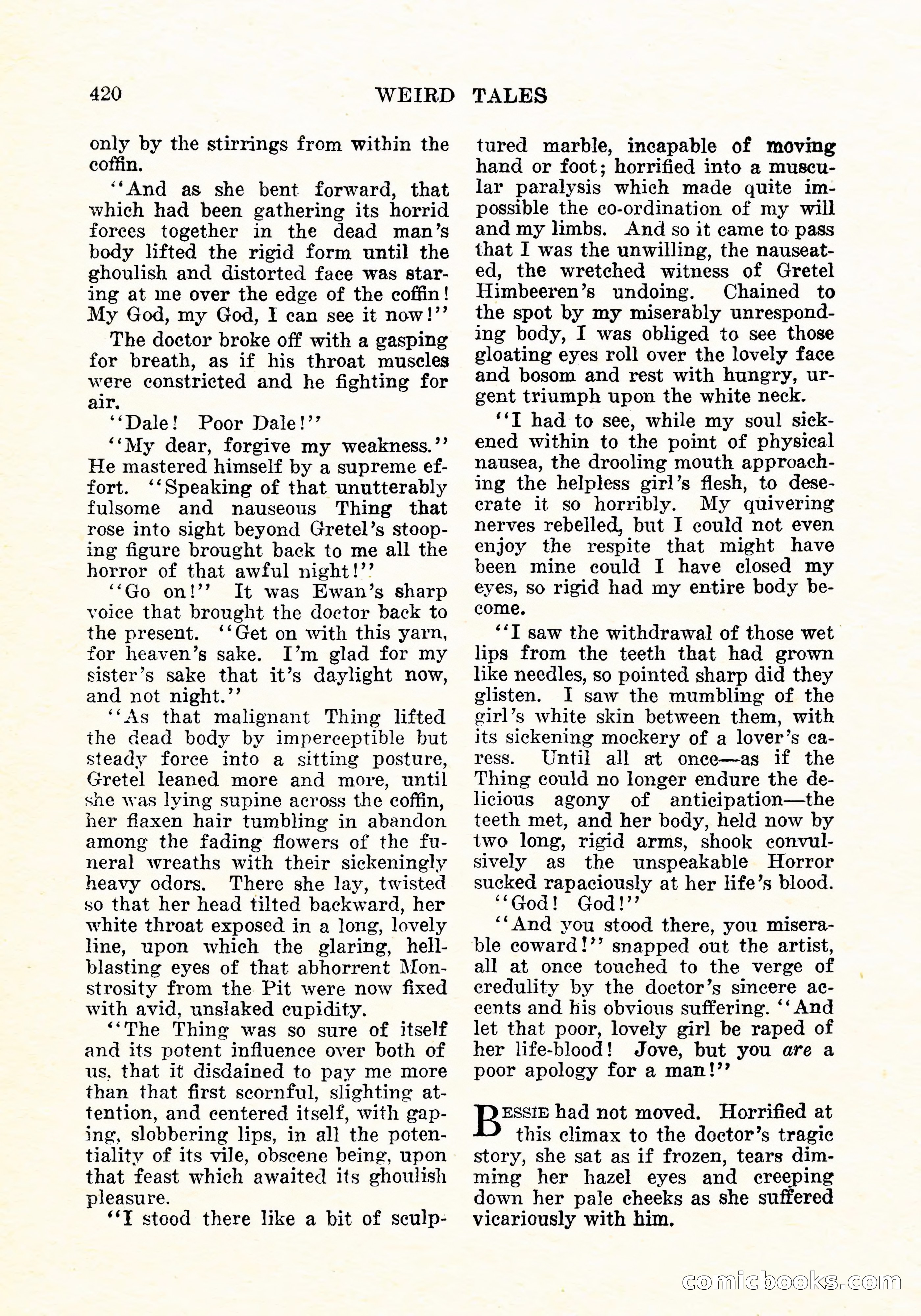 Weird Tales, September 1926 — page 133 of 146