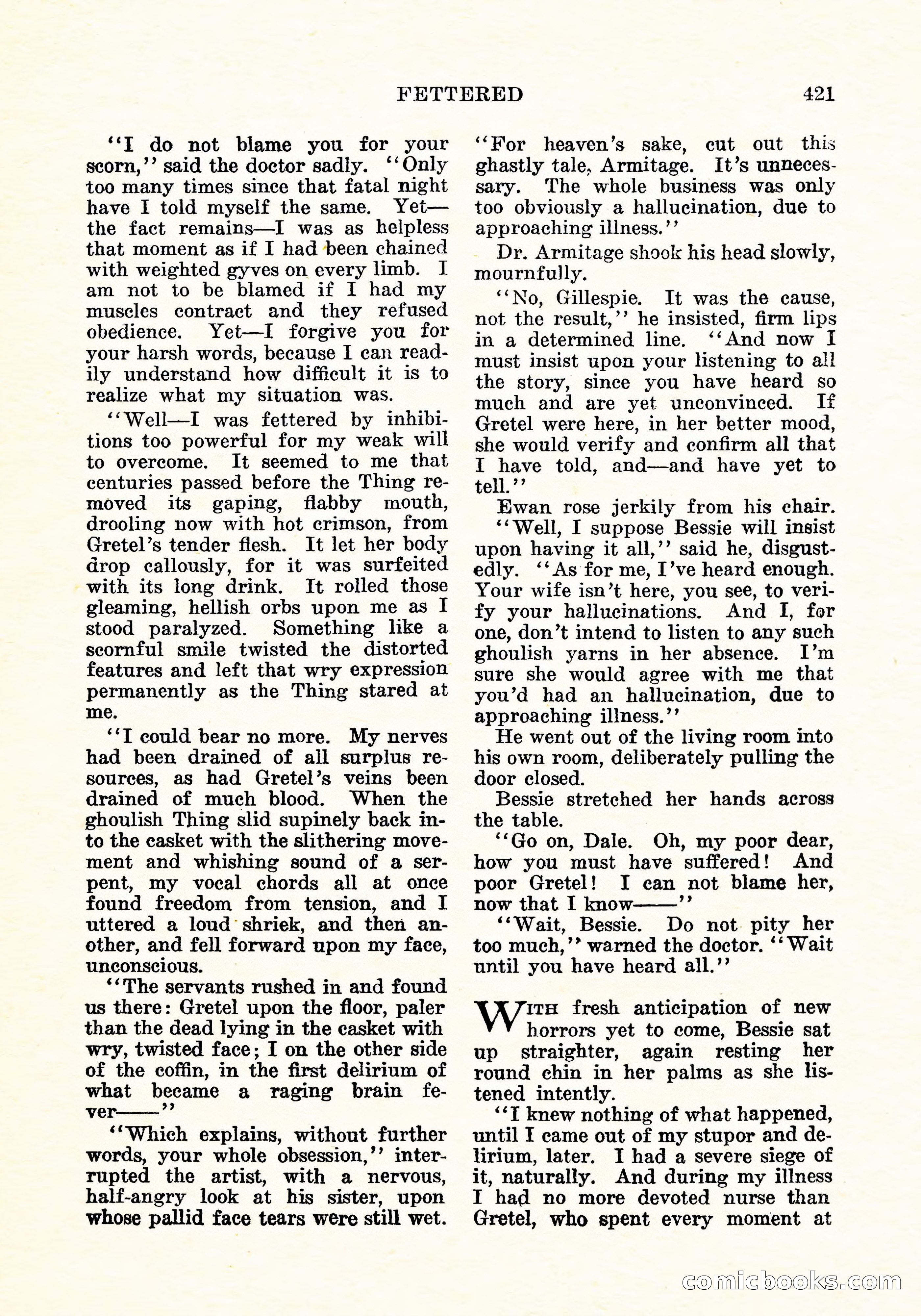 Weird Tales, September 1926 — page 134 of 146