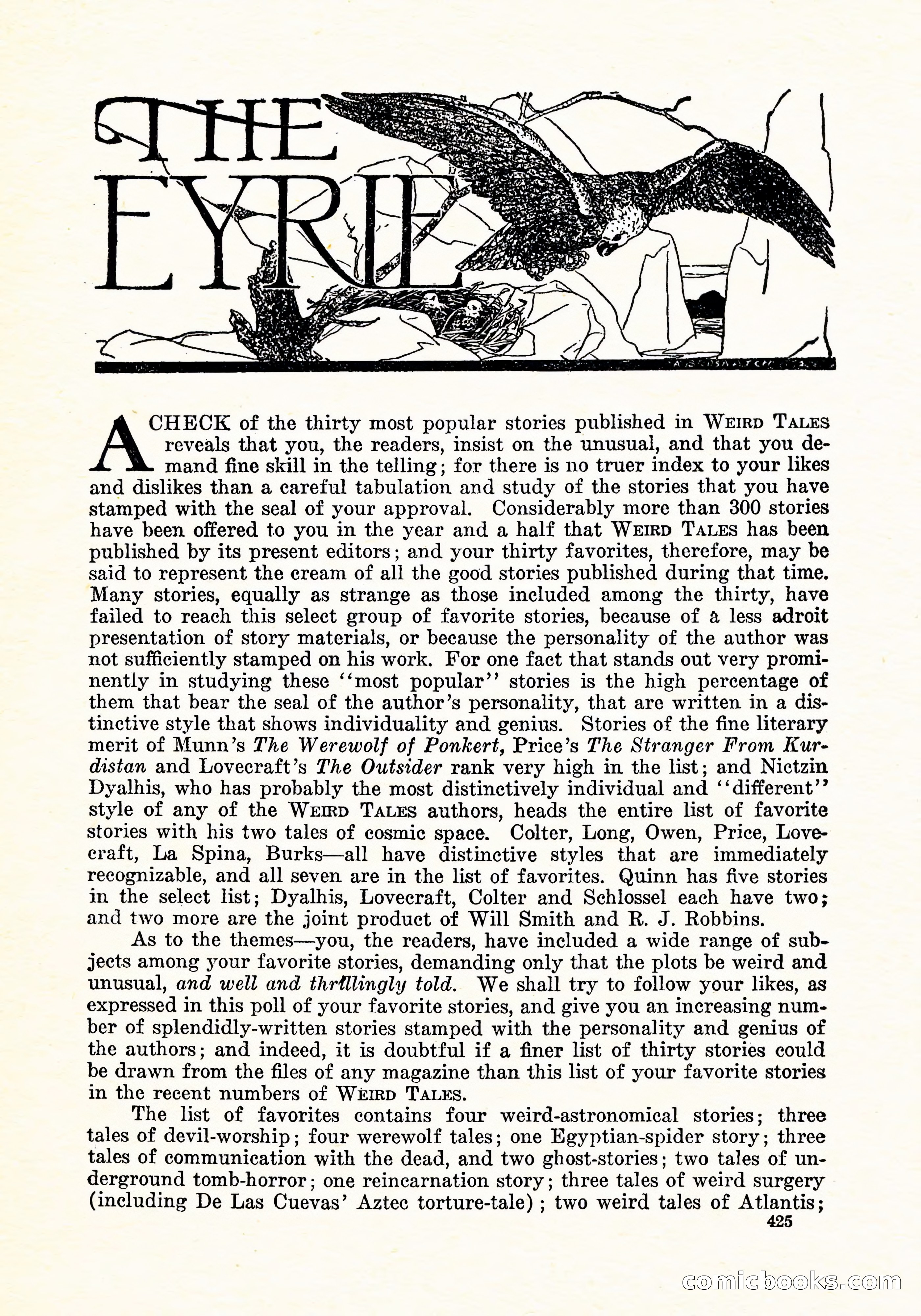 Weird Tales, September 1926 — page 138 of 146
